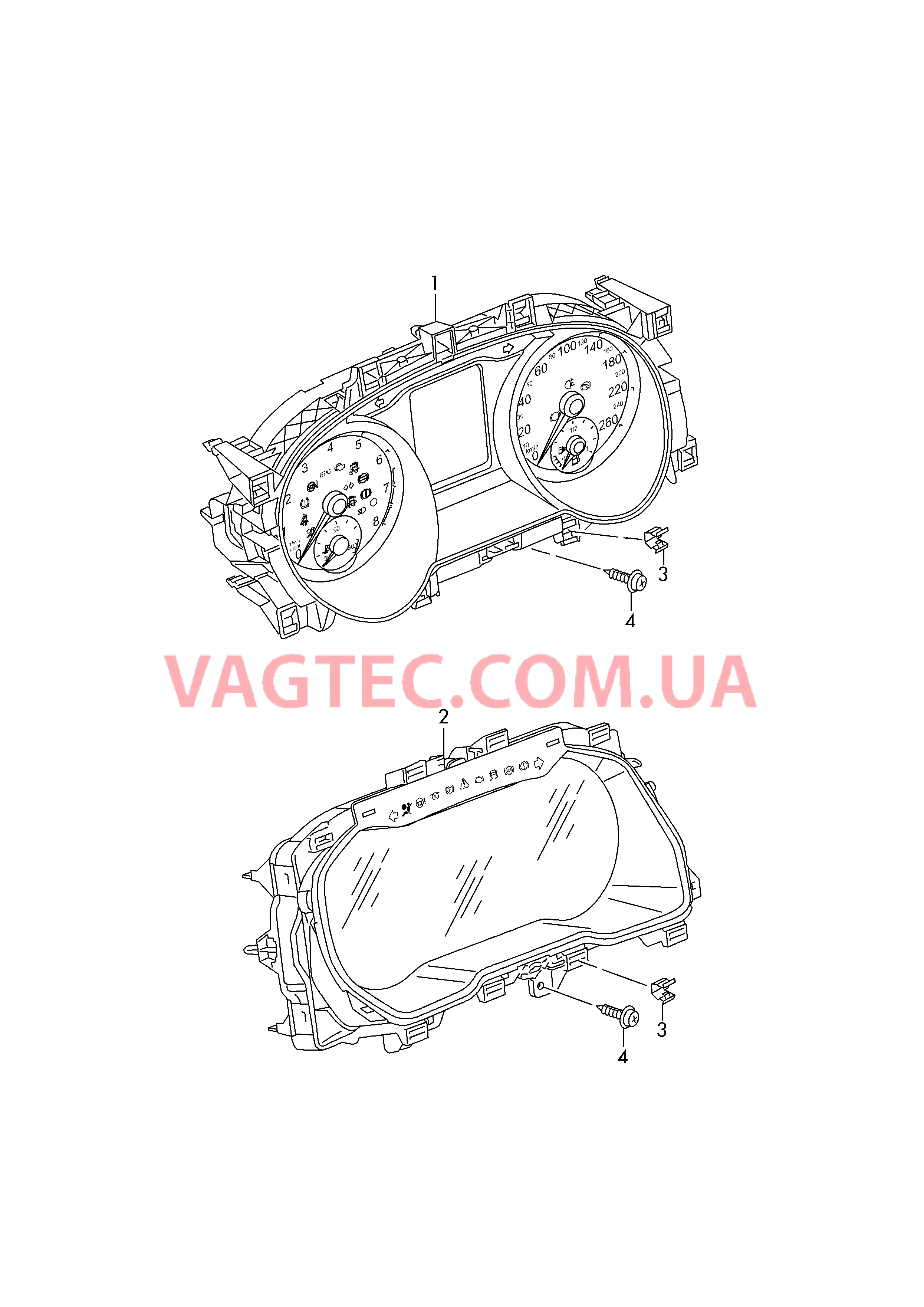 Комбинация приборов  для VOLKSWAGEN ATL 2018