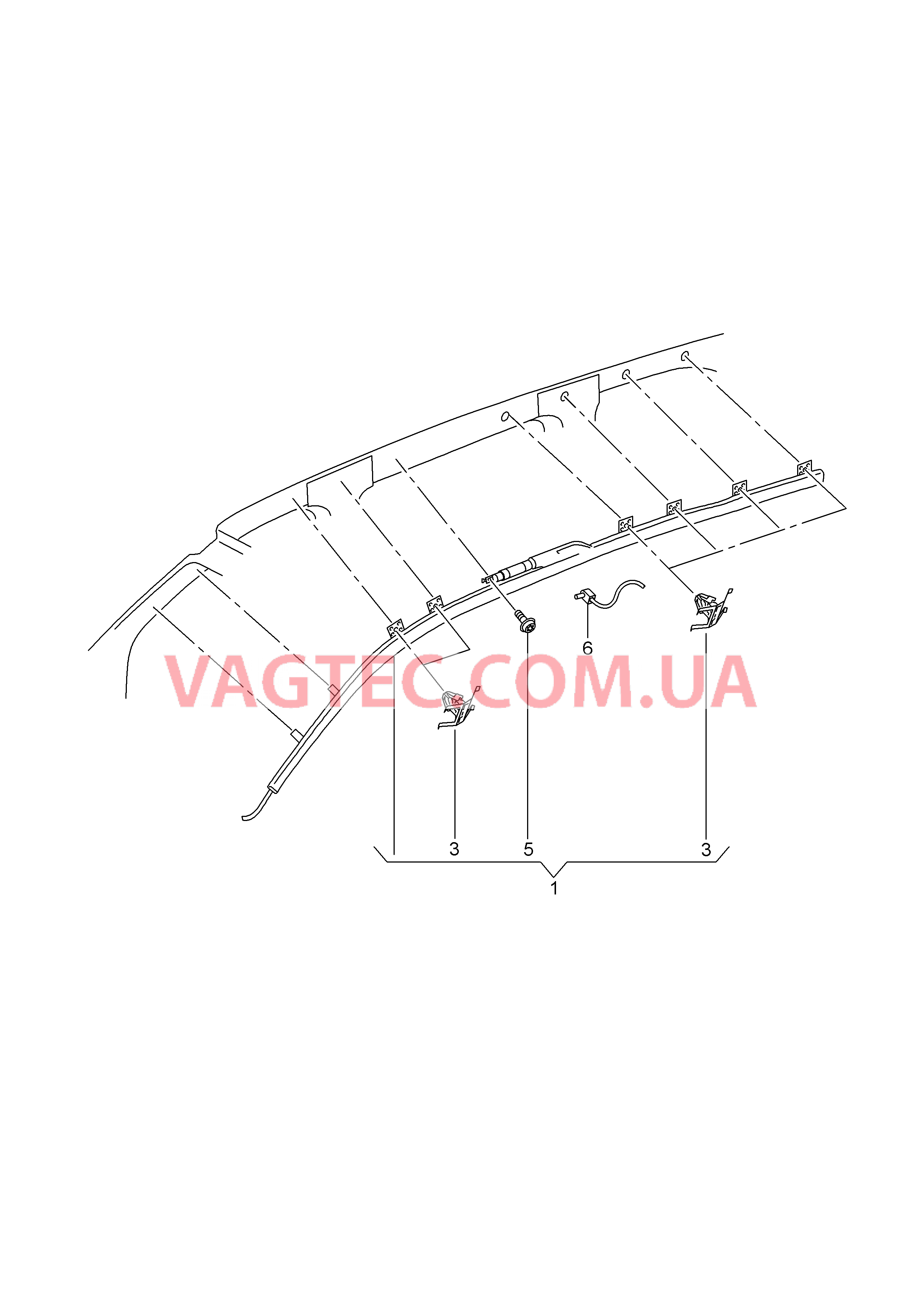 Модуль подушки без. для головы  для VOLKSWAGEN Tiguan 2017-1