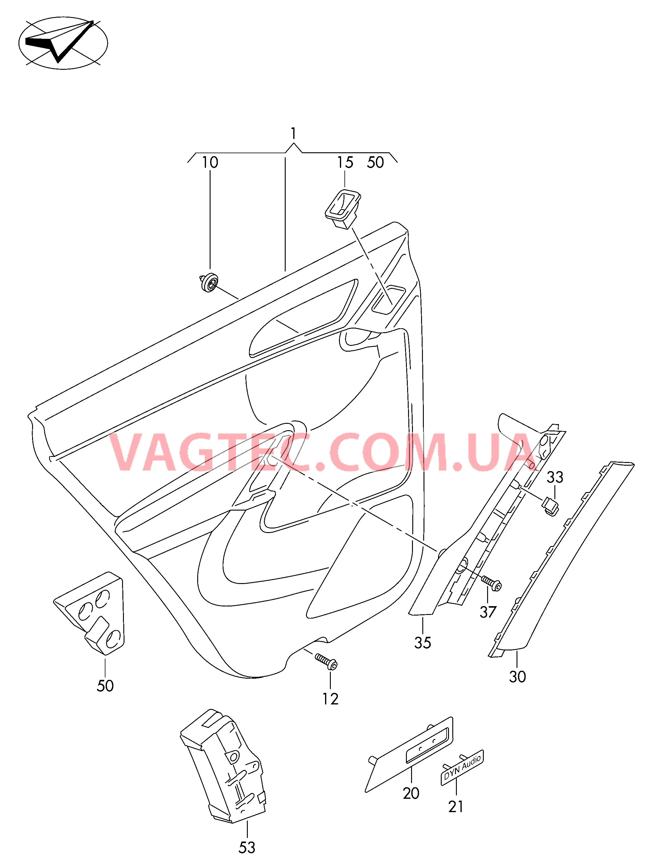 Обшивки дверей, Ручка для VW TIGUAN   для VOLKSWAGEN Tiguan 2008