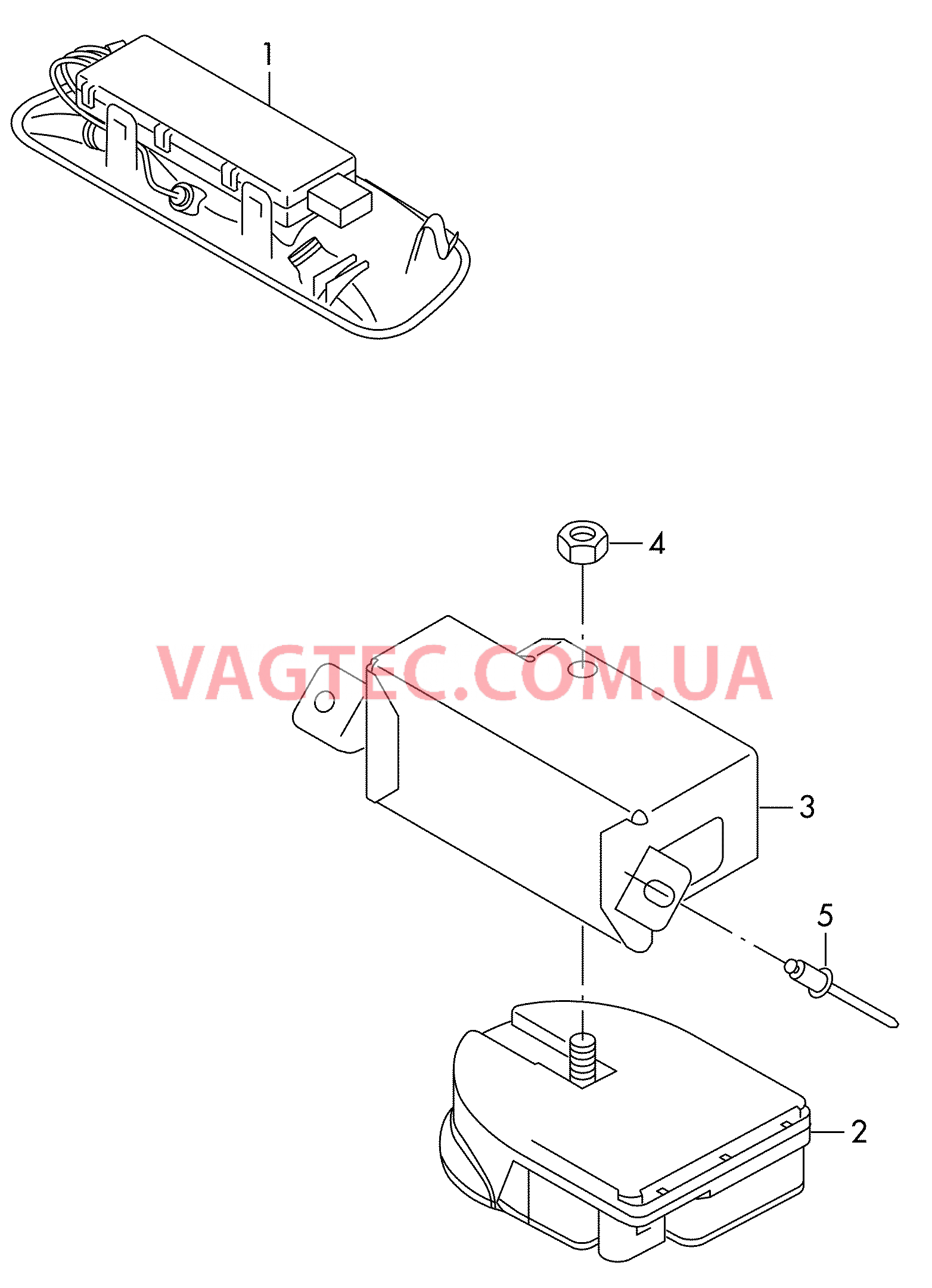 Противоугонная система  для VOLKSWAGEN Polo 2010v