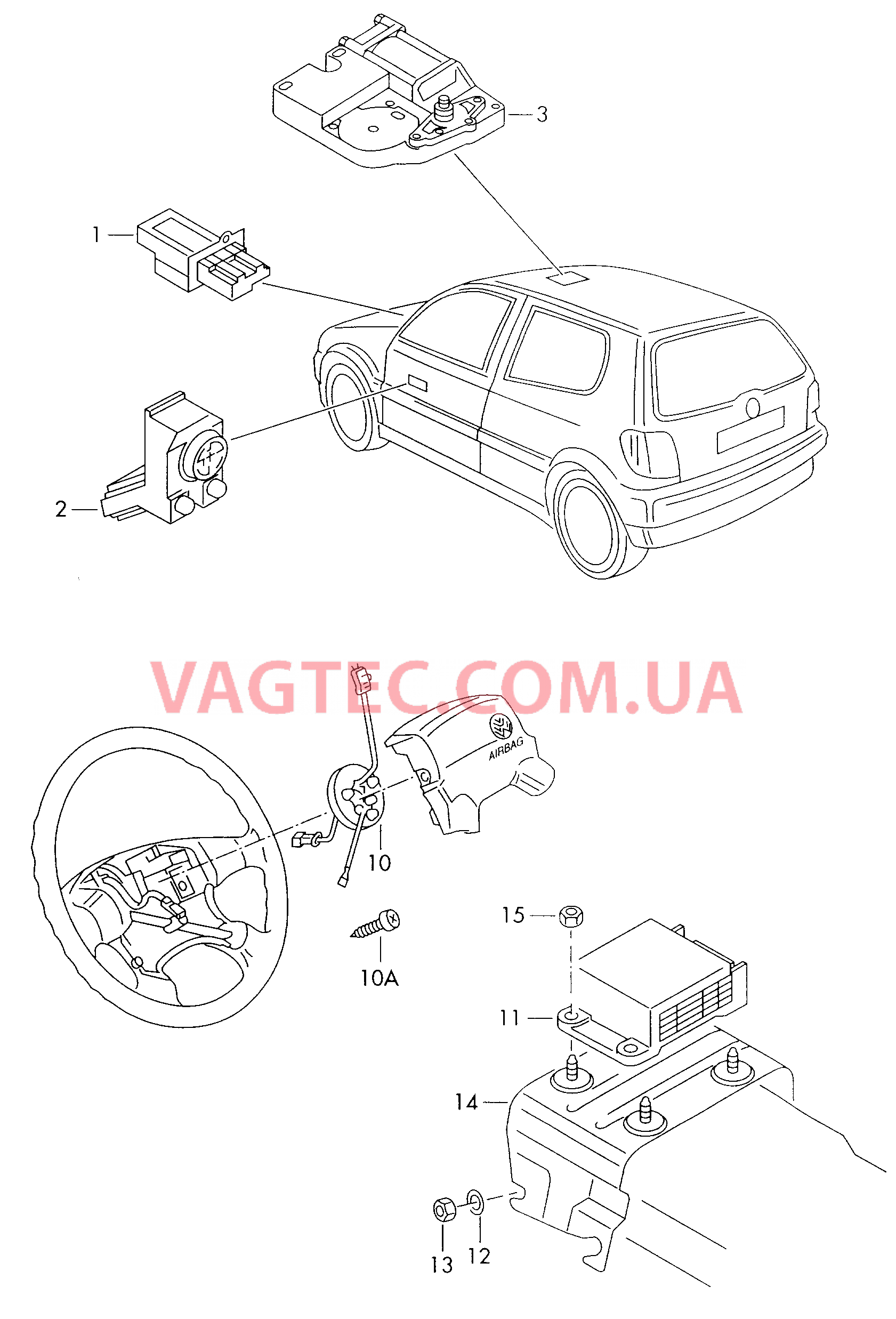 Вентиляторы радиатора для VW РOLO , обзор  для VOLKSWAGEN Polo 2000