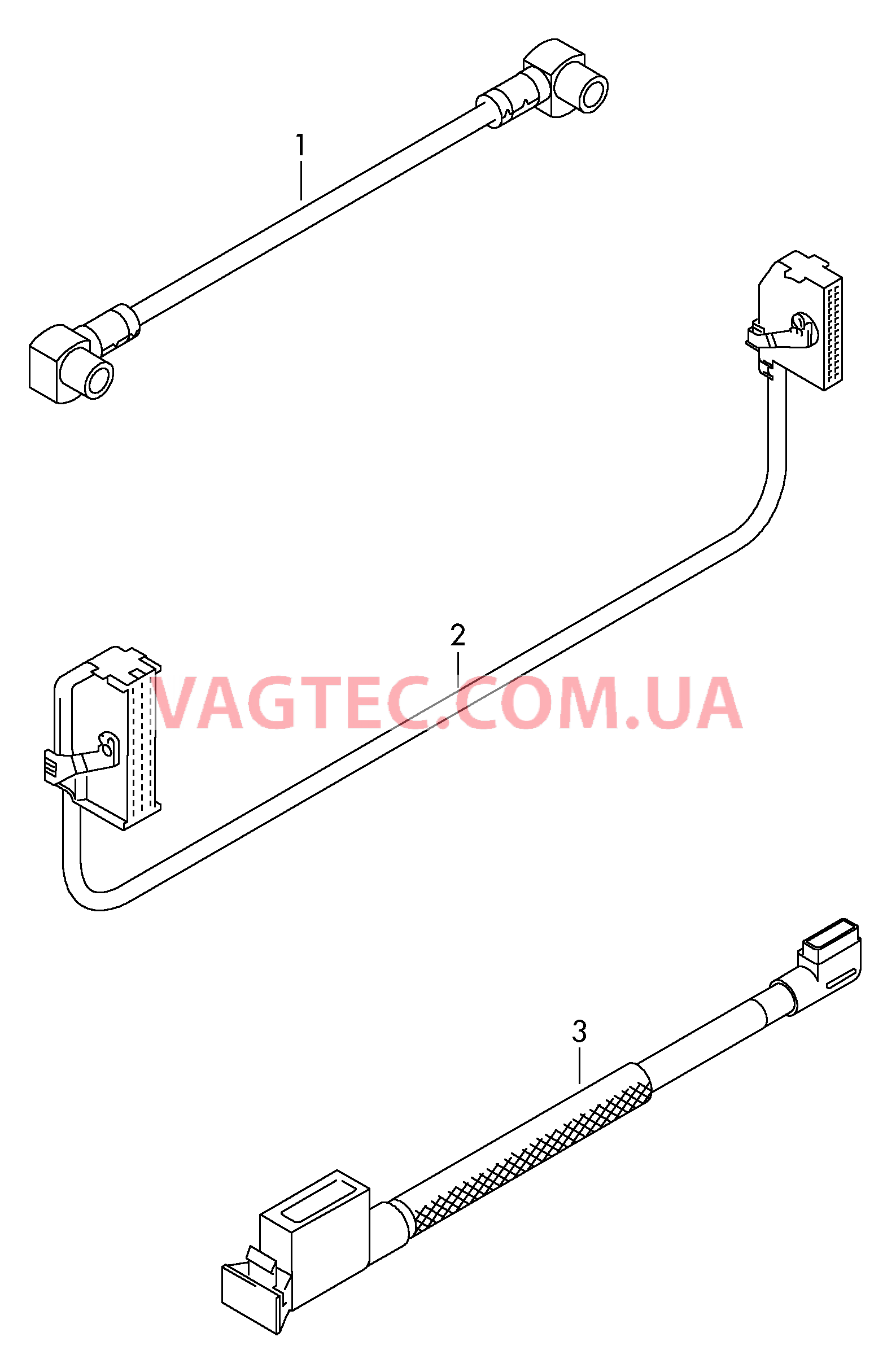 Жгут проводов для TV-тюнера  для VOLKSWAGEN Polo 2010-1