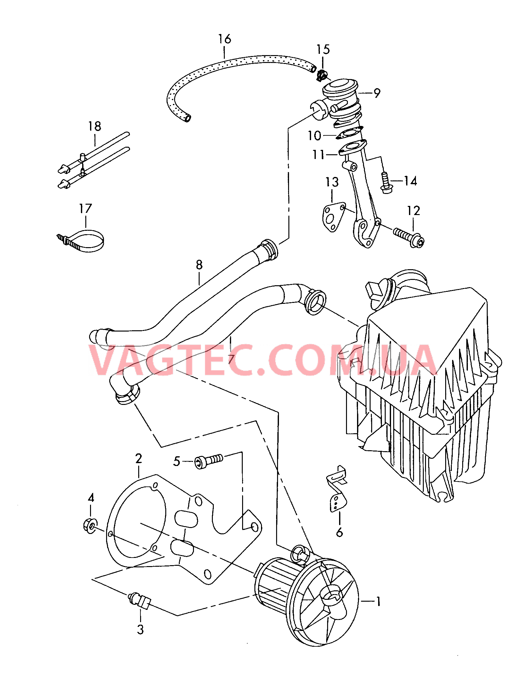 Насос вторичного воздуха  для VOLKSWAGEN Polo 2005-1