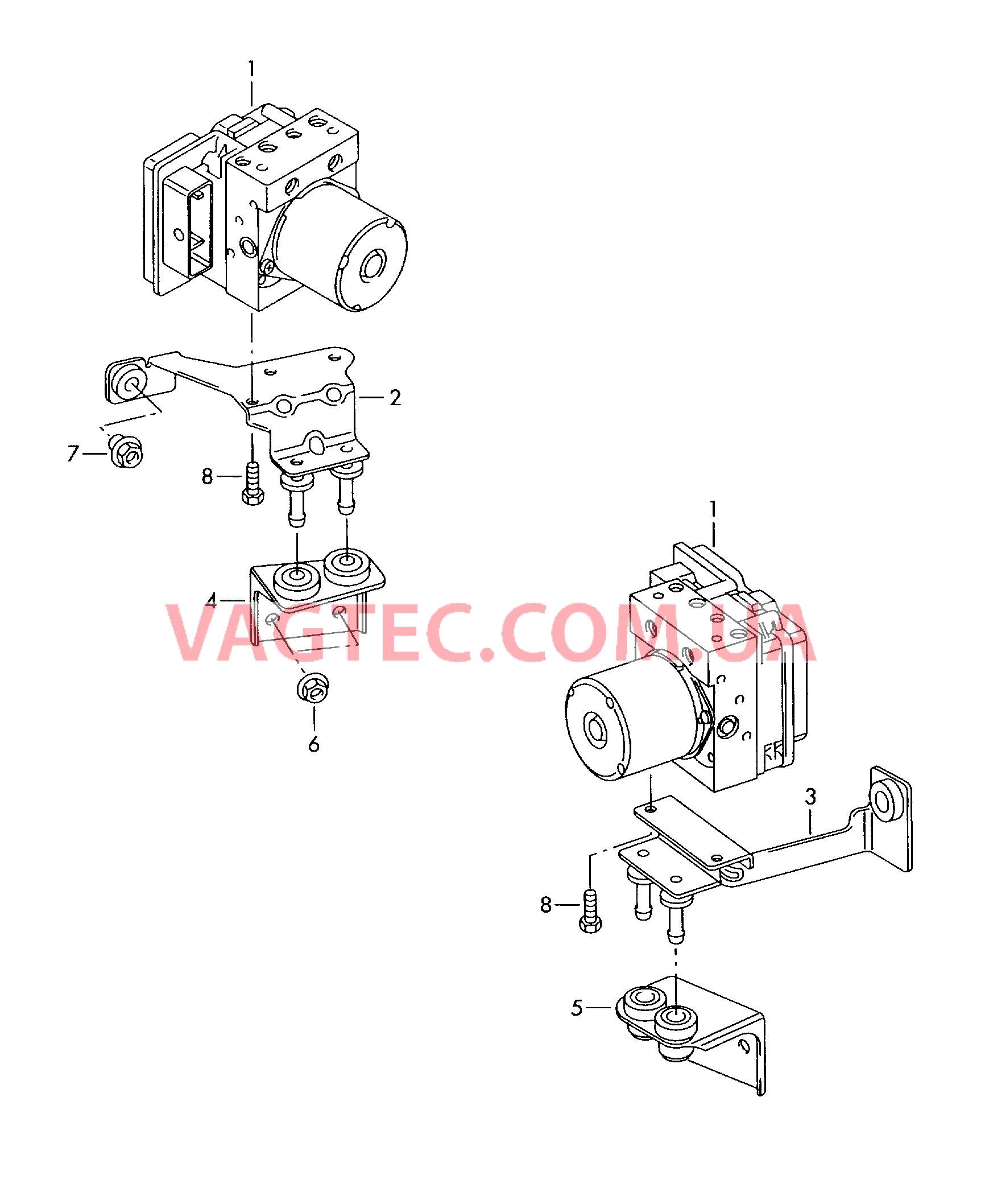 Cистема                 -ABS-  для VOLKSWAGEN Polo 2006