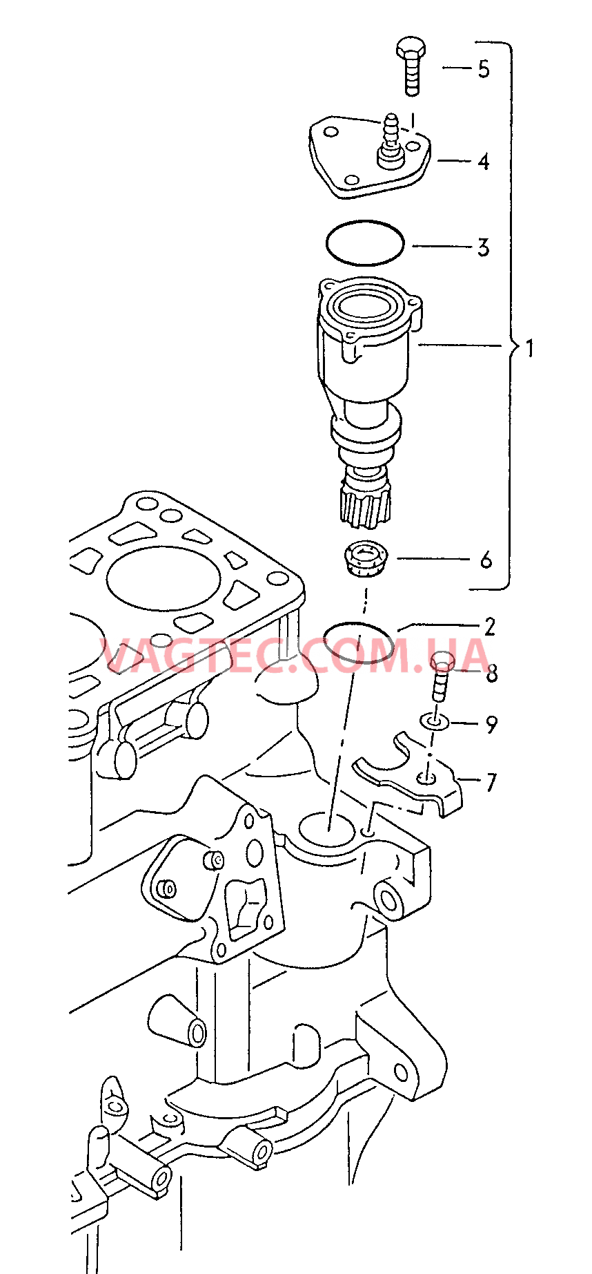 Вакуумный насос  для VOLKSWAGEN Transporter 2001