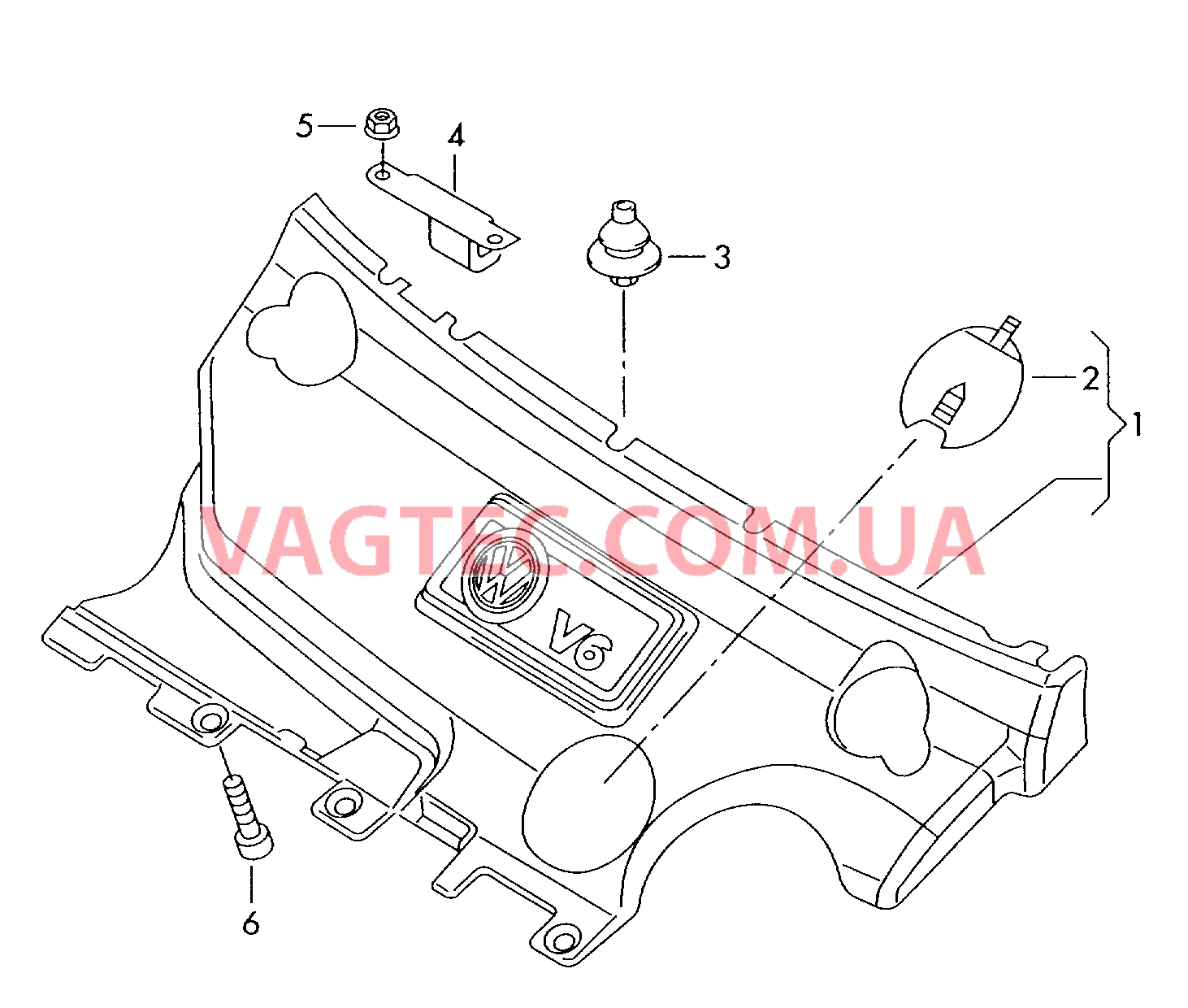 Кожух  для VOLKSWAGEN Transporter 2003