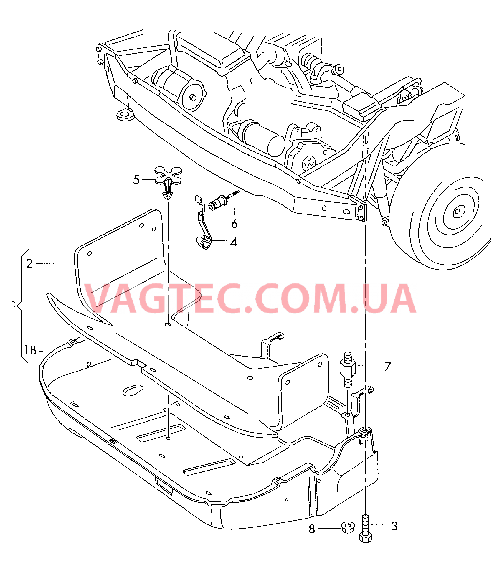 Шумоизоляция  для VOLKSWAGEN Transporter 2001