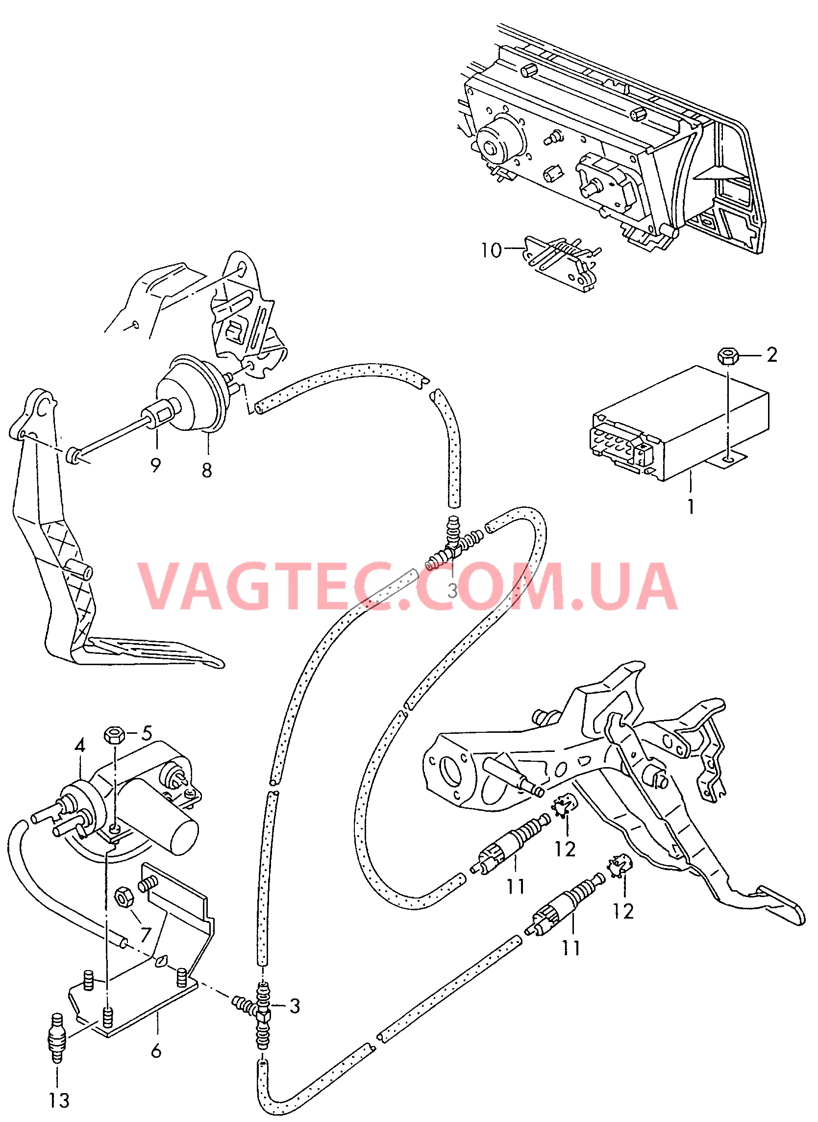 Cписок стартеров  для VOLKSWAGEN Transporter 2004