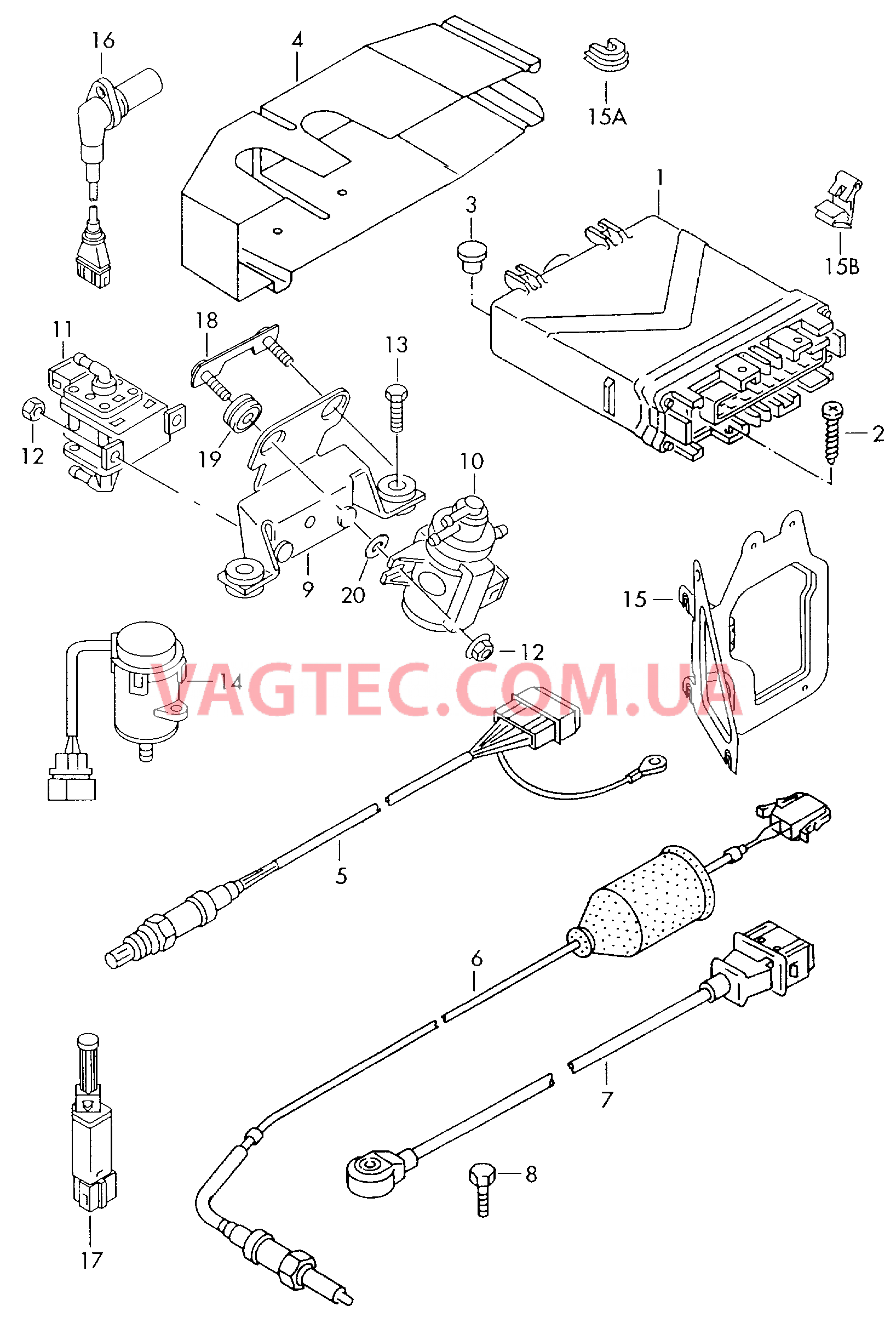 Лямбда-зонд  для VOLKSWAGEN Transporter 2004