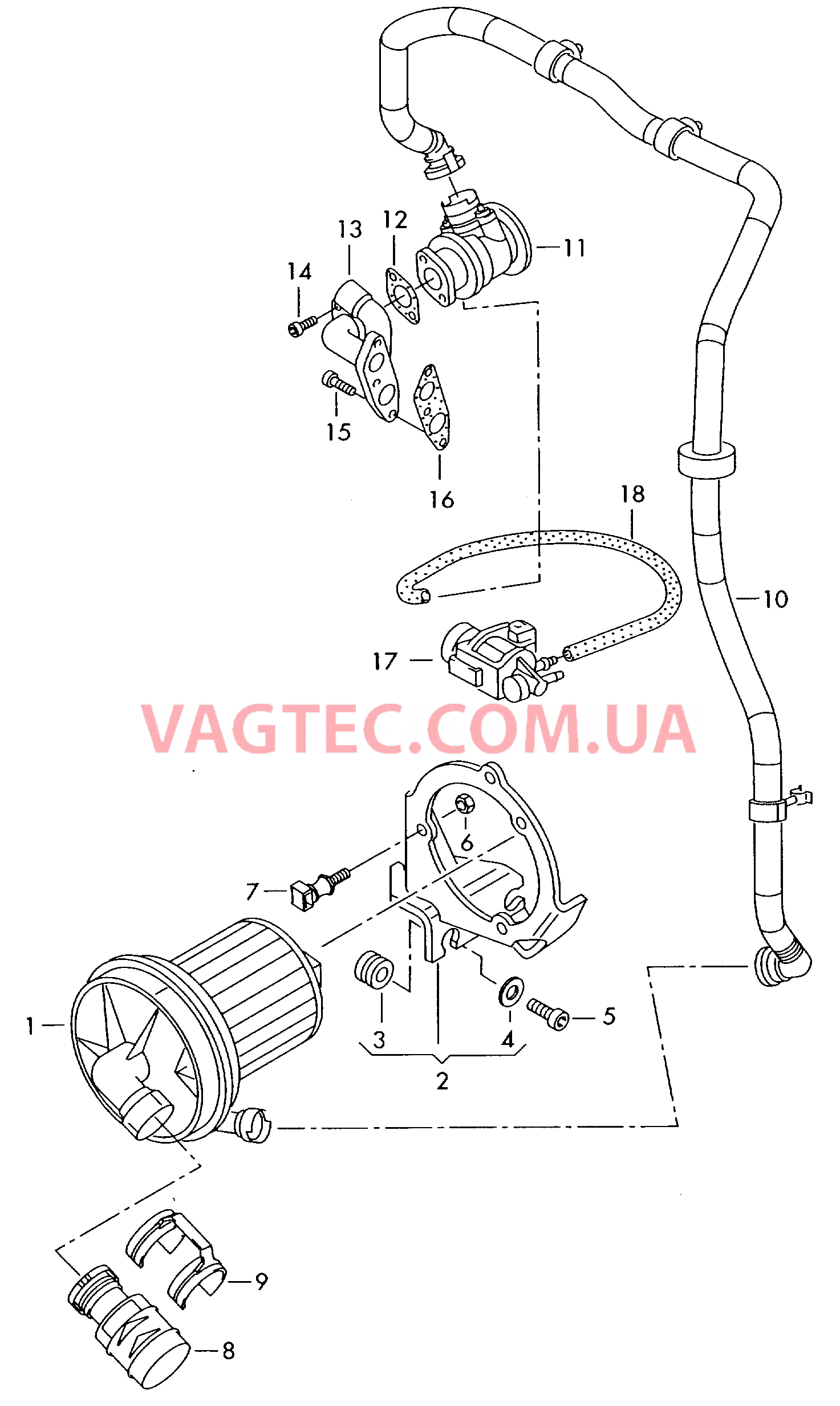 Насос вторичного воздуха  для VOLKSWAGEN Transporter 2006