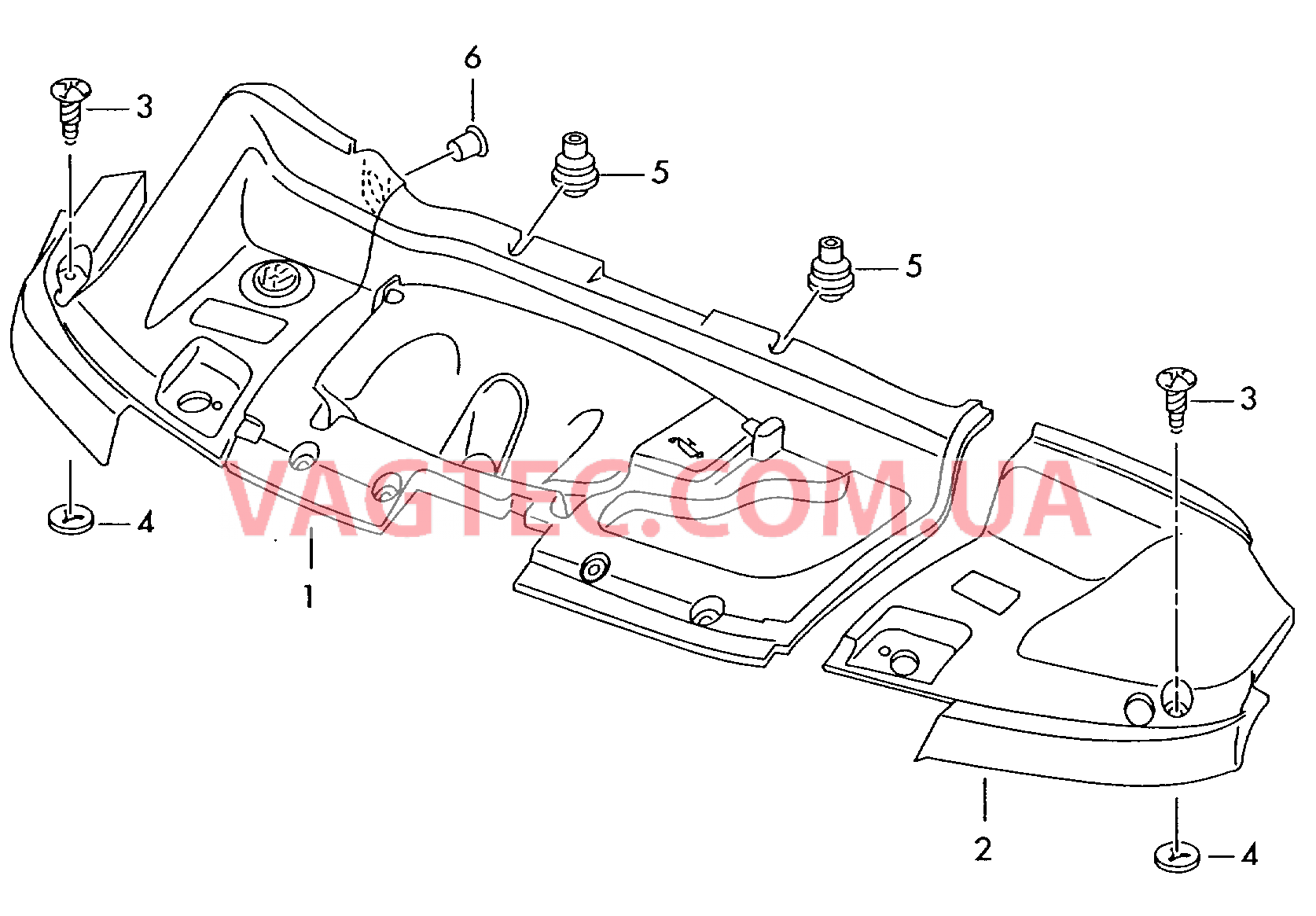 Защита картера двигателя  для VOLKSWAGEN Transporter 2007-1