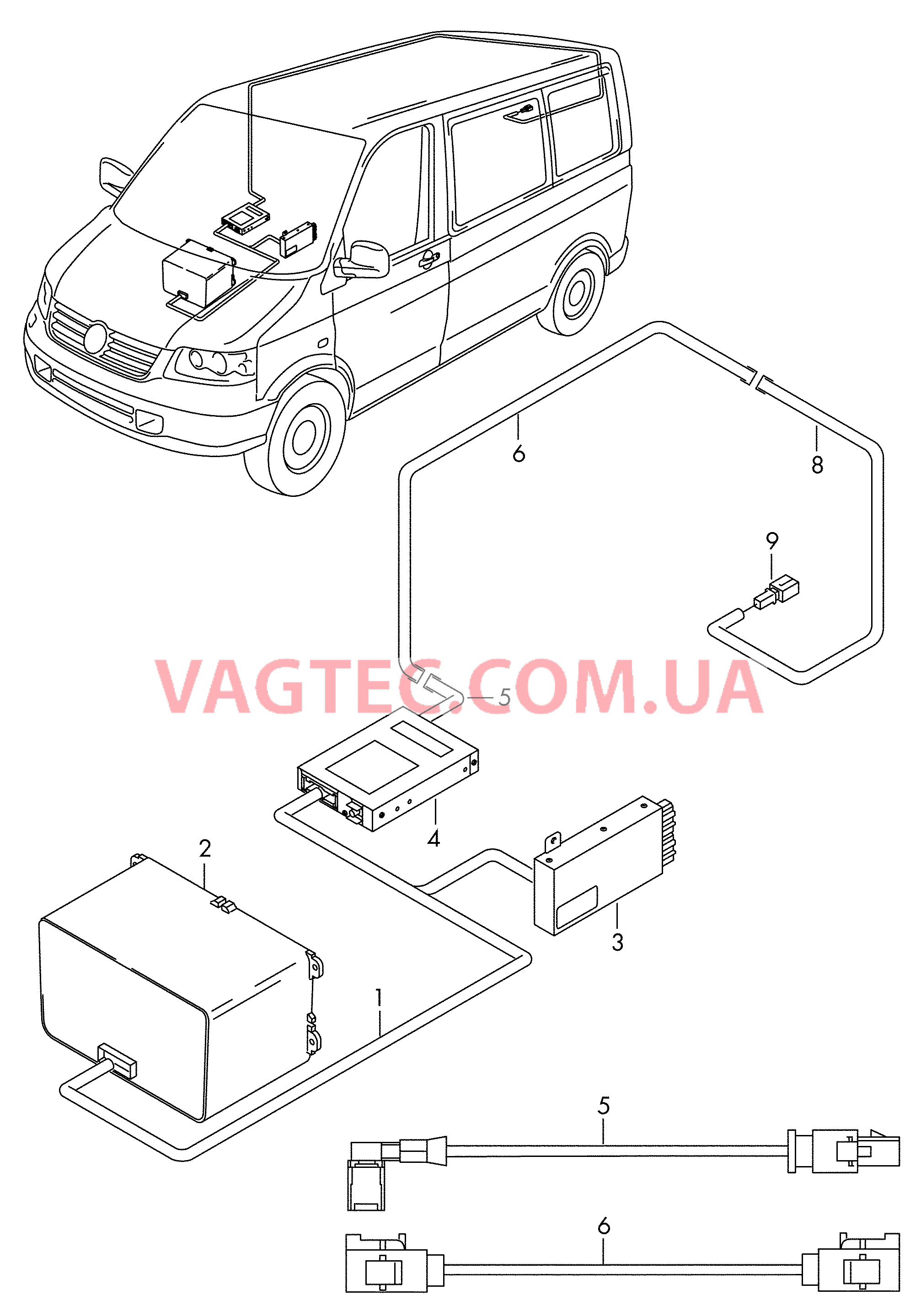 Cоединит. трубопроводы/шланги  для VOLKSWAGEN Transporter 2010-2