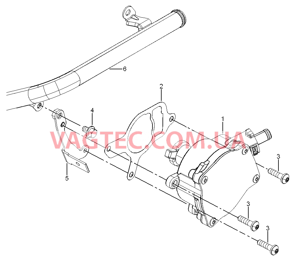 Вакуумный насос  для VOLKSWAGEN Jetta 2009-1