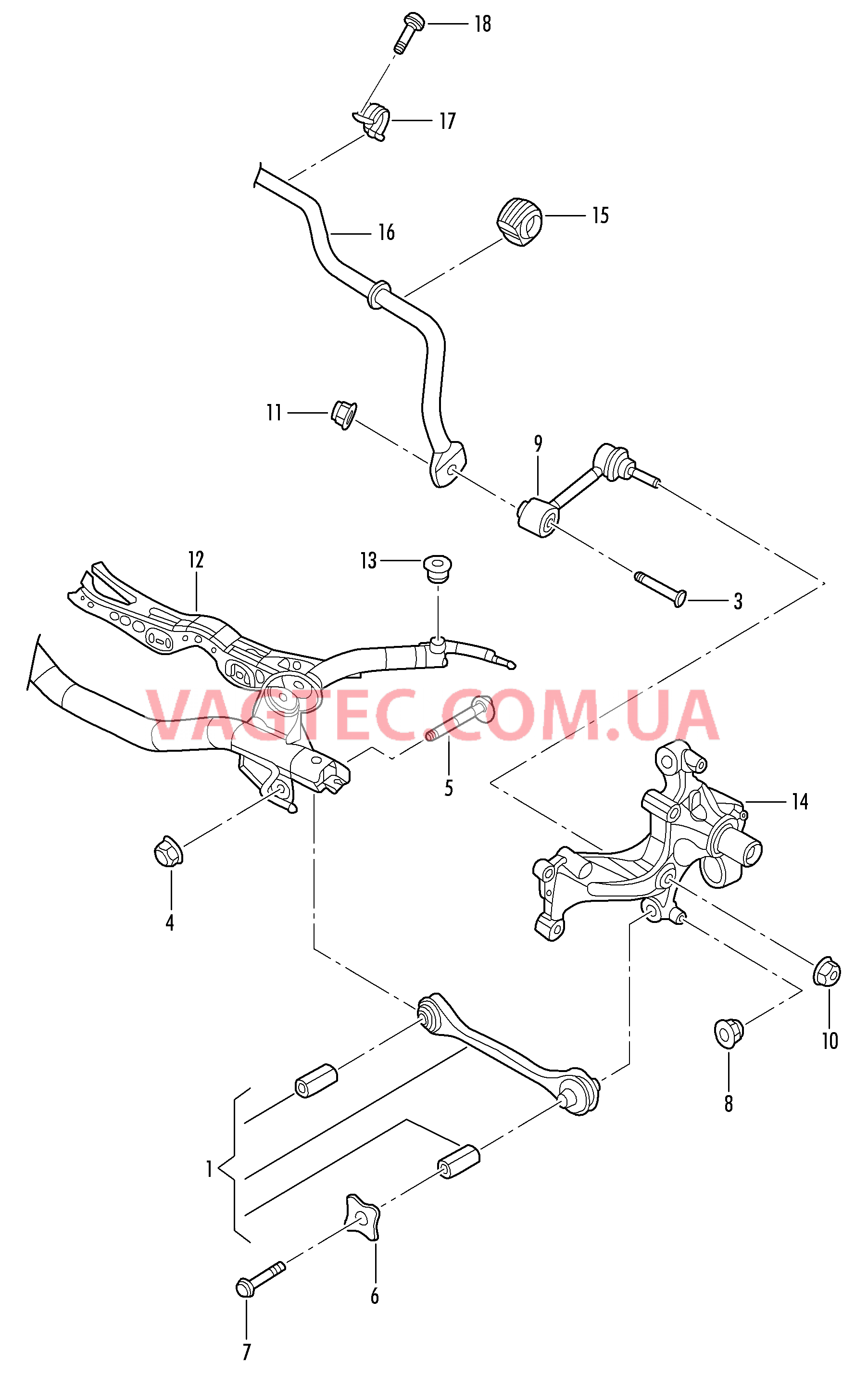 Поперечная рулевая тяга Тяга, соединительная Стабилизатор  для VOLKSWAGEN Jetta 2015-1