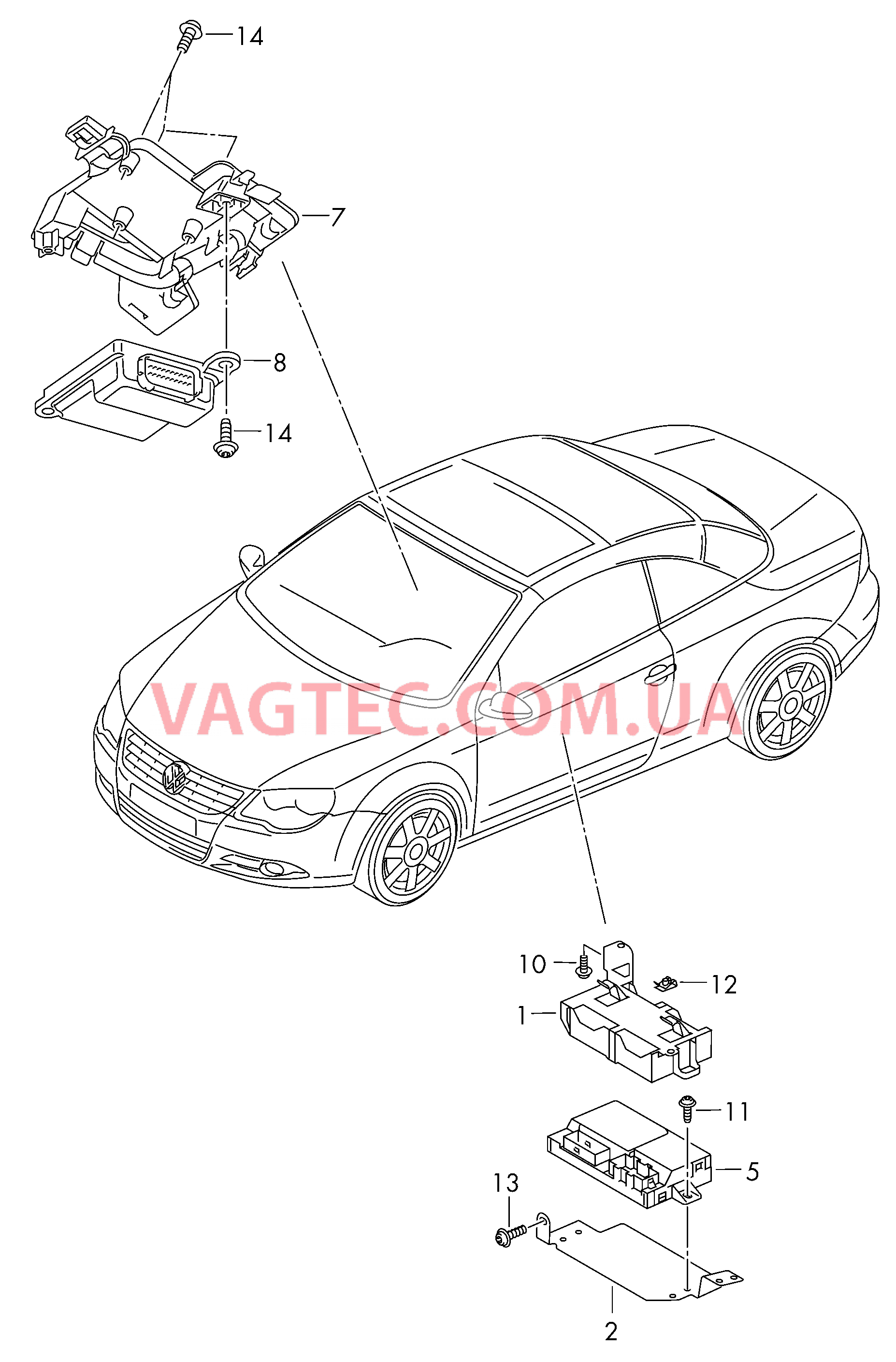 Вентиляторы радиатора, обзор  для VOLKSWAGEN EOS 2007