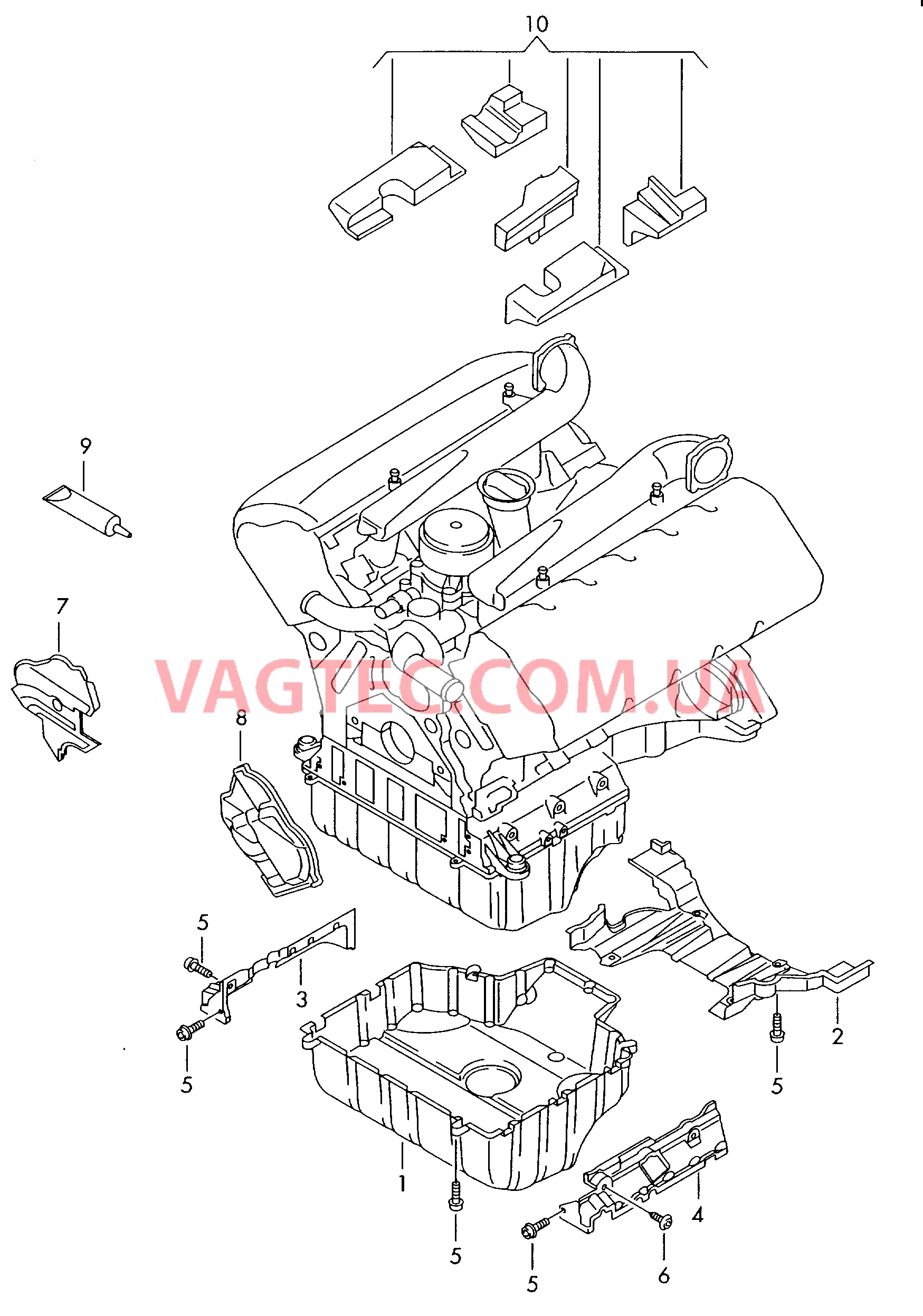 Шумоизоляция  для VOLKSWAGEN Touareg 2005