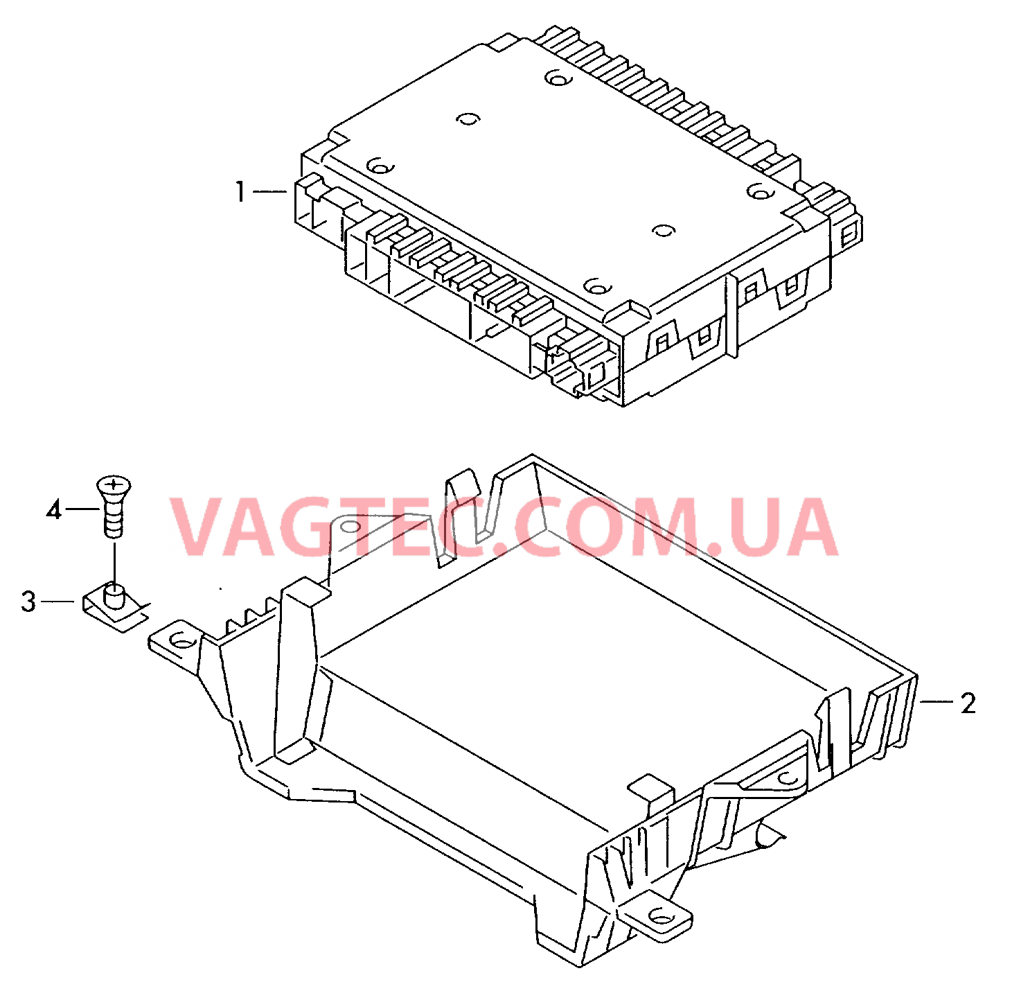 Блок управления для рулевой колонки с электрорегулировкой по высоте для VW TOUAREG   для VOLKSWAGEN Touareg 2003