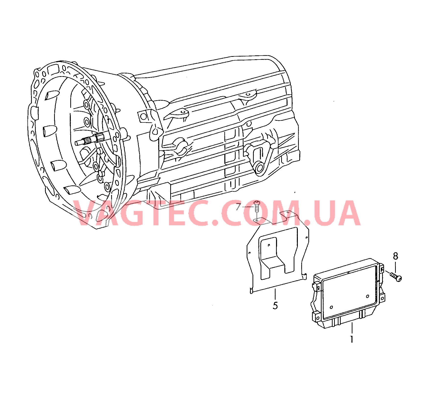 БУ 6-ступ. автоматизированной КП  для VOLKSWAGEN Crafter 2009