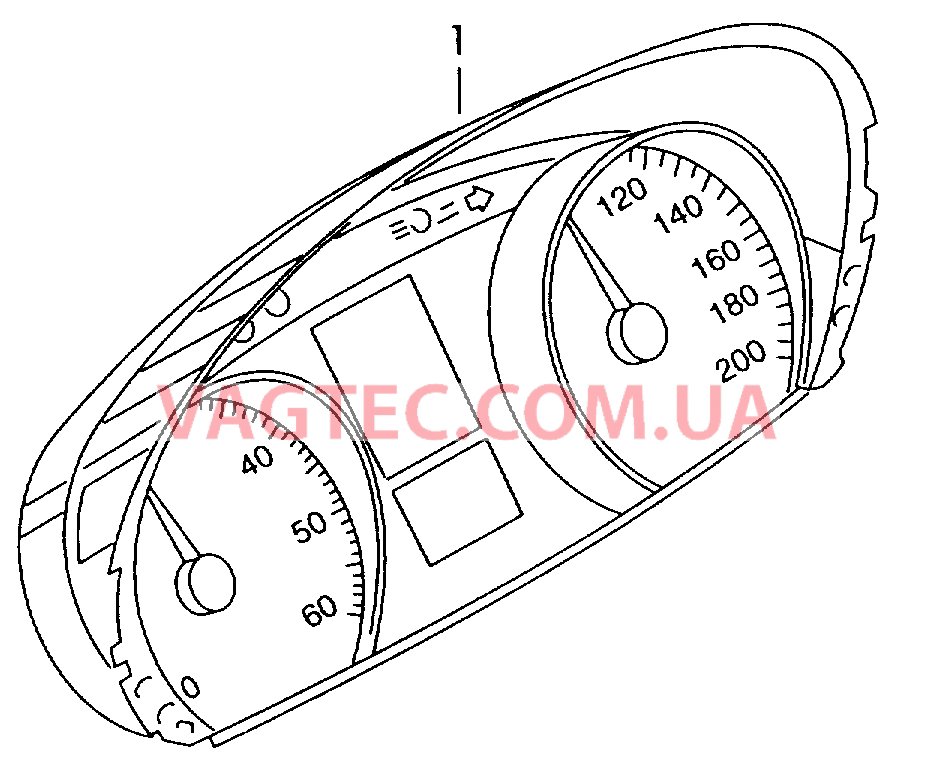 Комбинация приборов  для VOLKSWAGEN Crafter 2007
