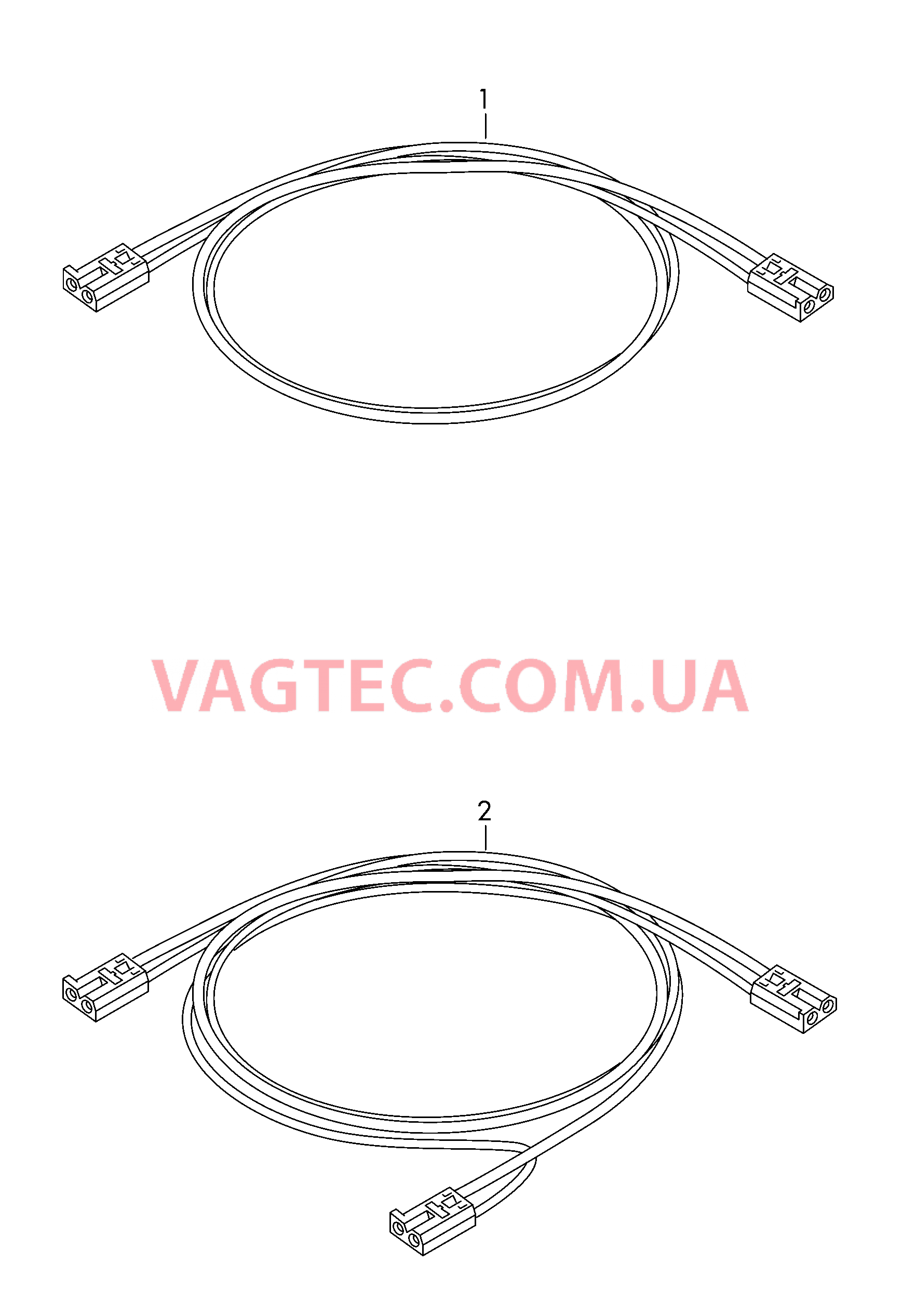 Оптоволоконный кабель  для VOLKSWAGEN Crafter 2014
