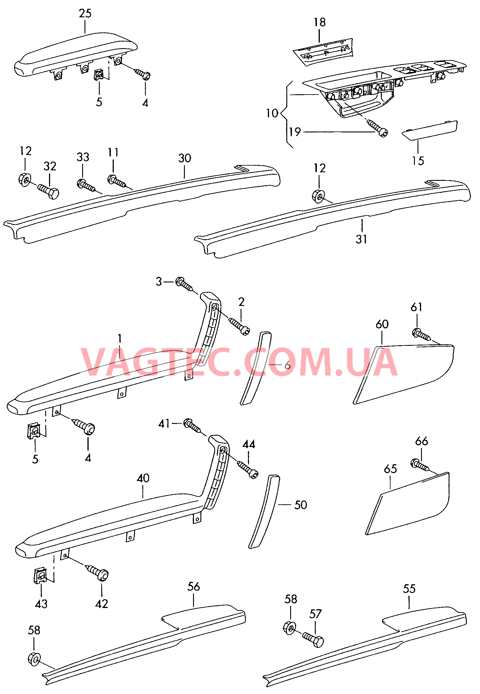 Подлокотник для обивки двери Накладка на громкоговоритель  для VOLKSWAGEN Phaeton 2009