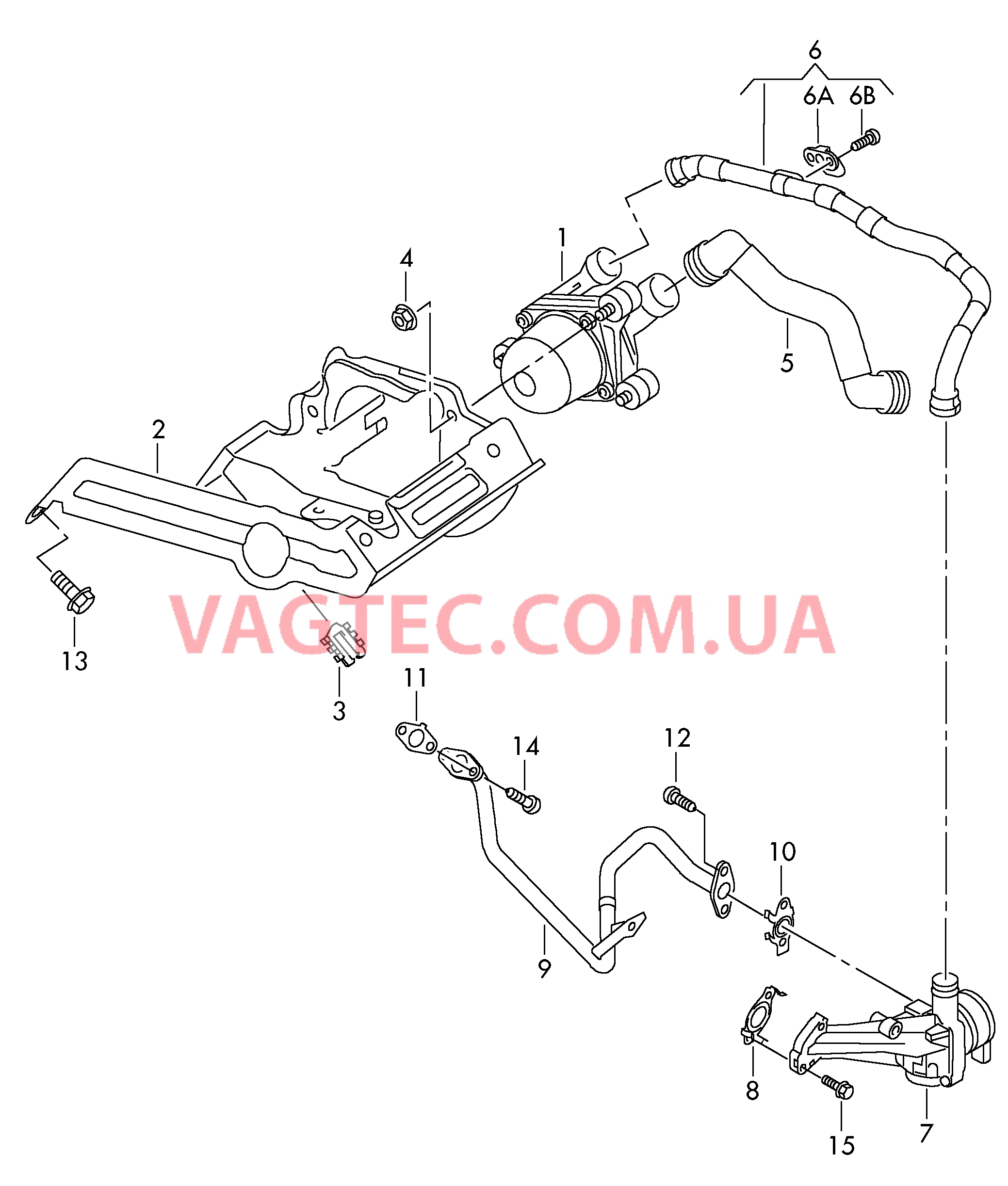 Насос вторичного воздуха  для VOLKSWAGEN Jetta 2009-1