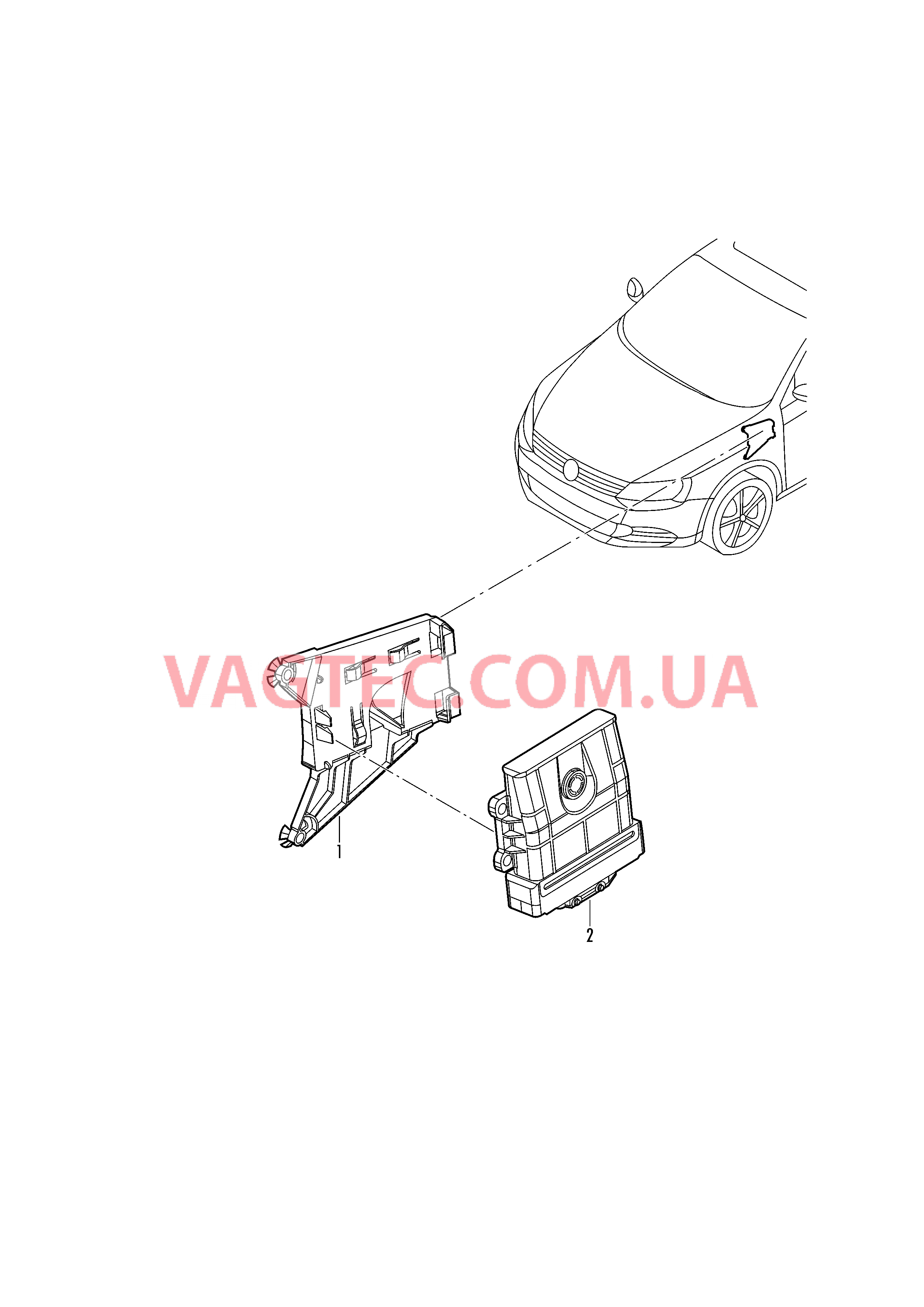 БУ 6-ступенчатой АКП .  для VOLKSWAGEN Jetta 2019-2