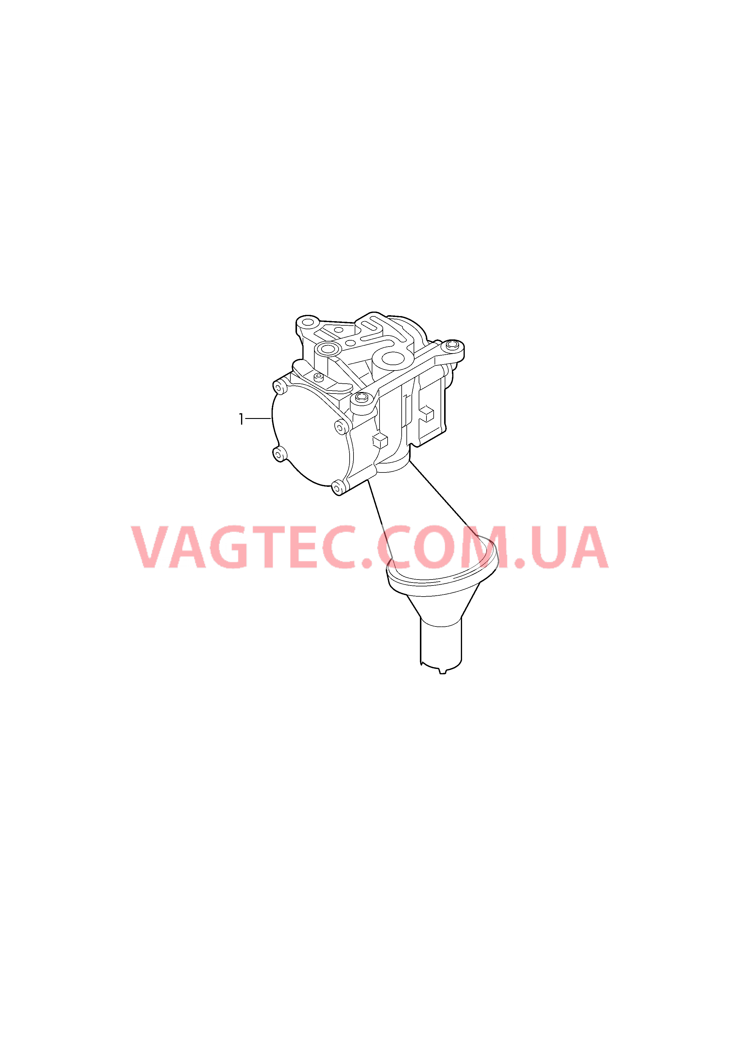 Масляный насос с встроенным вакуумным насосом  для VOLKSWAGEN Amarok 2018