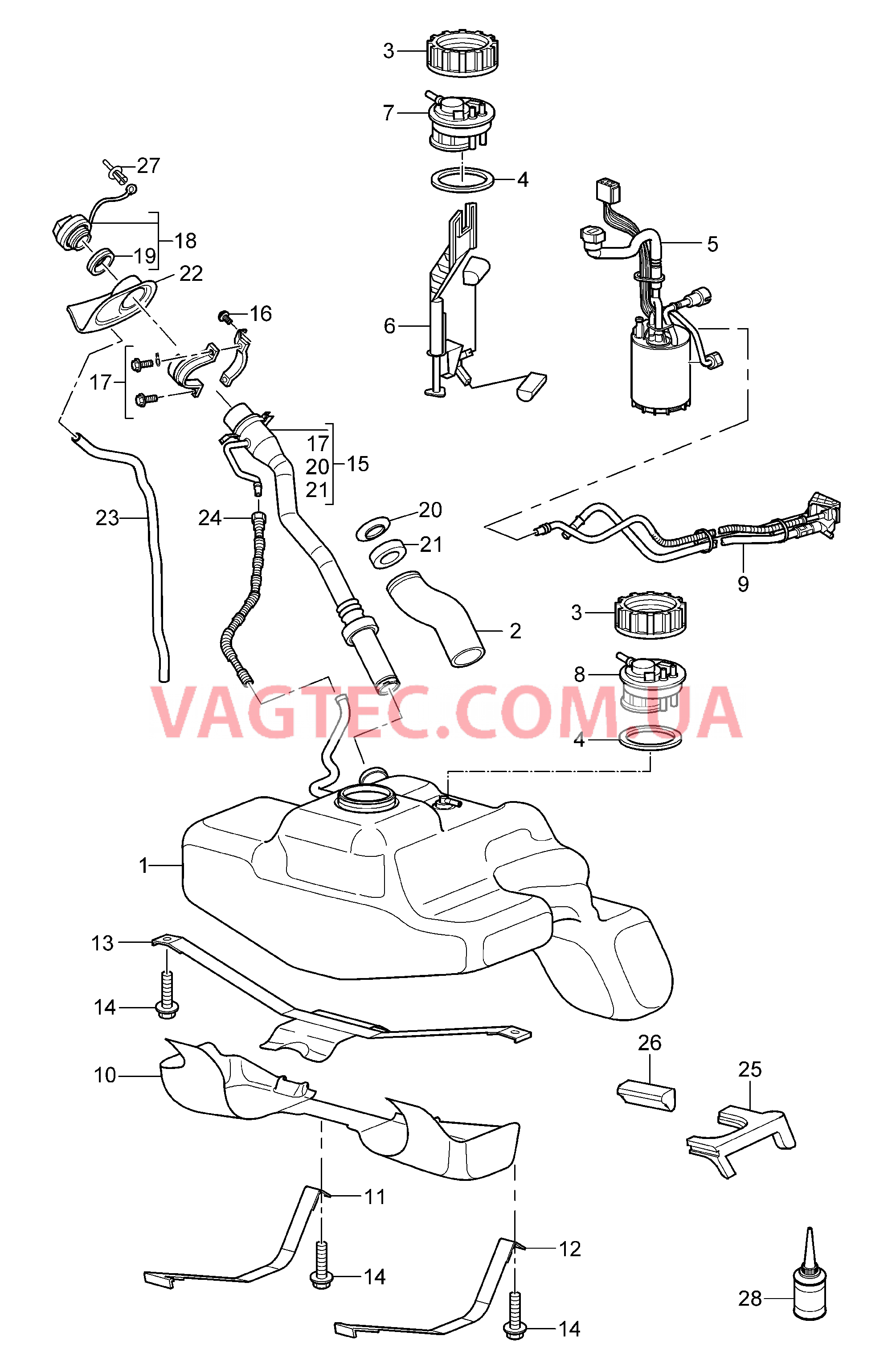 201-000 Топливный резервуар
						
						TURBO, GT2 для PORSCHE Porsche911TurboGT2 2007-2009USA