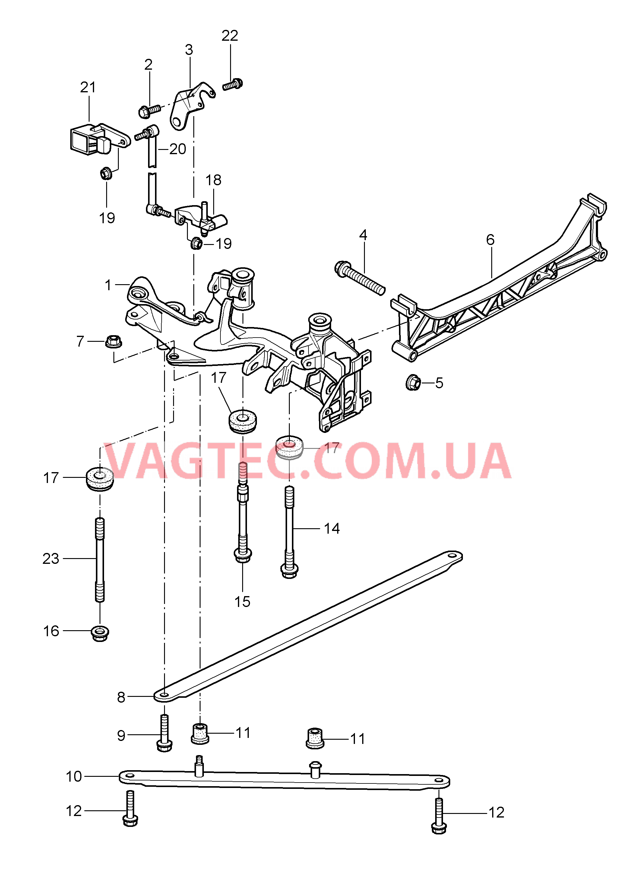 501-001 Задняя ось, Боковая часть, Держатель для PORSCHE Porsche911TurboGT2 2007-2009USA