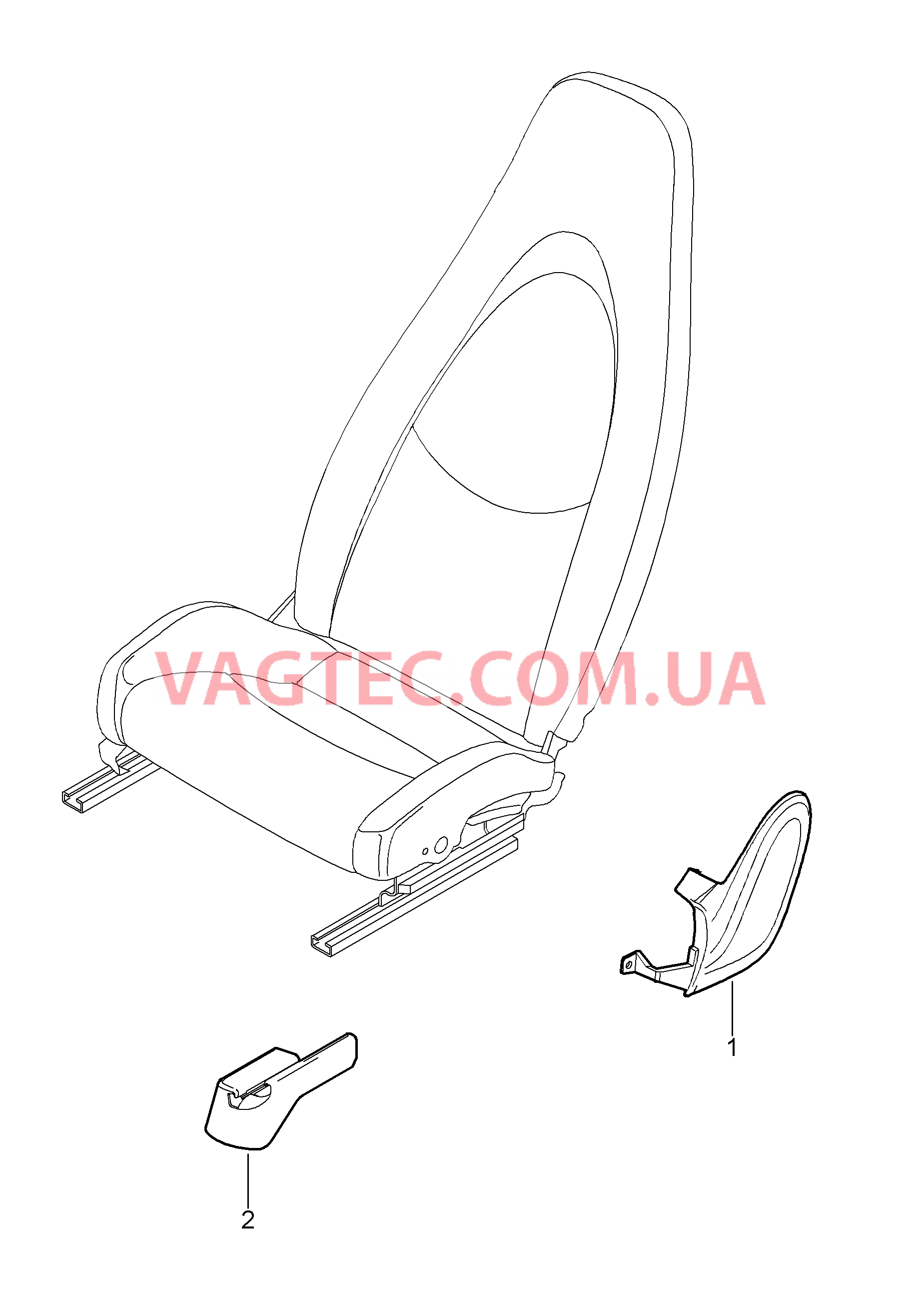 817-000 Переднее сиденье, полный, Не поставляется
						
						TURBO, COUPE, CABRIO для PORSCHE Porsche911TurboGT2 2007-2009