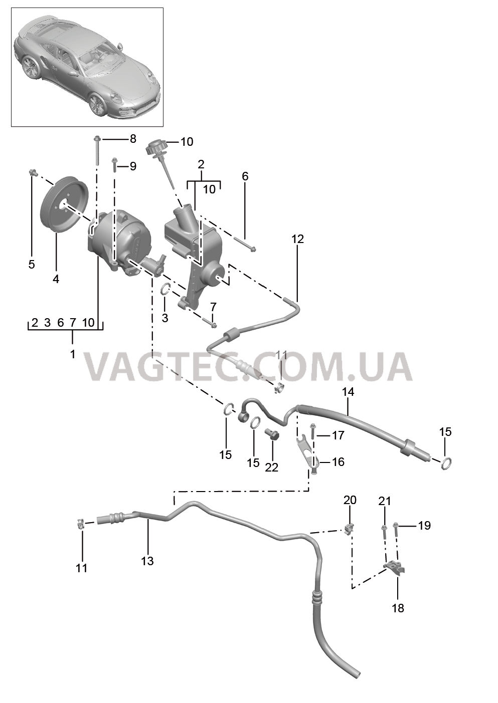 402-060 Линии, Двигатель, PDCC
						
						I352 для PORSCHE Porsche991Turbo 2014-2017USA