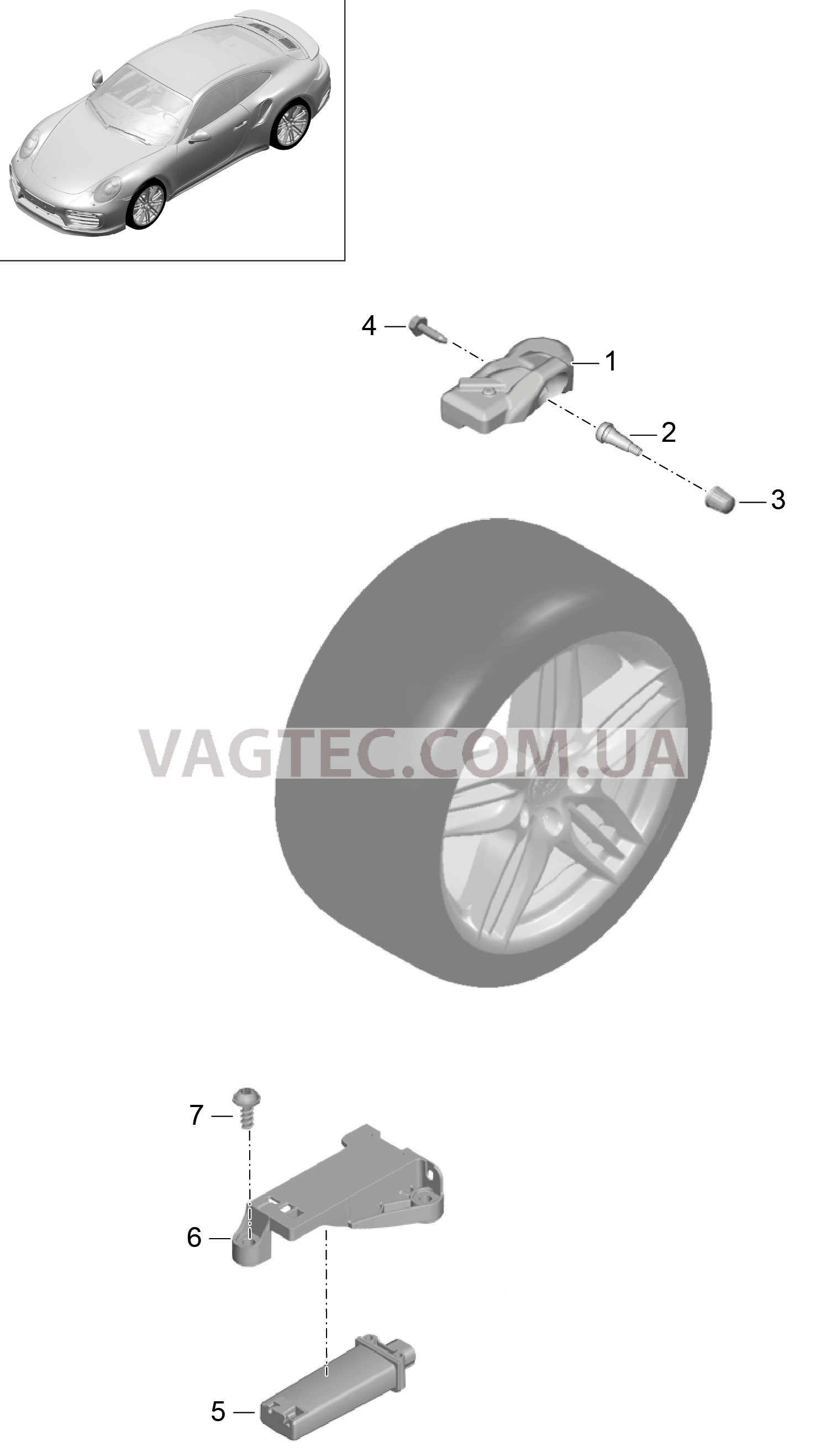 601-007 Сис.контр.дав.возд.в шин.
						
						I482/483 для PORSCHE Porsche991Turbo 2014-2017USA