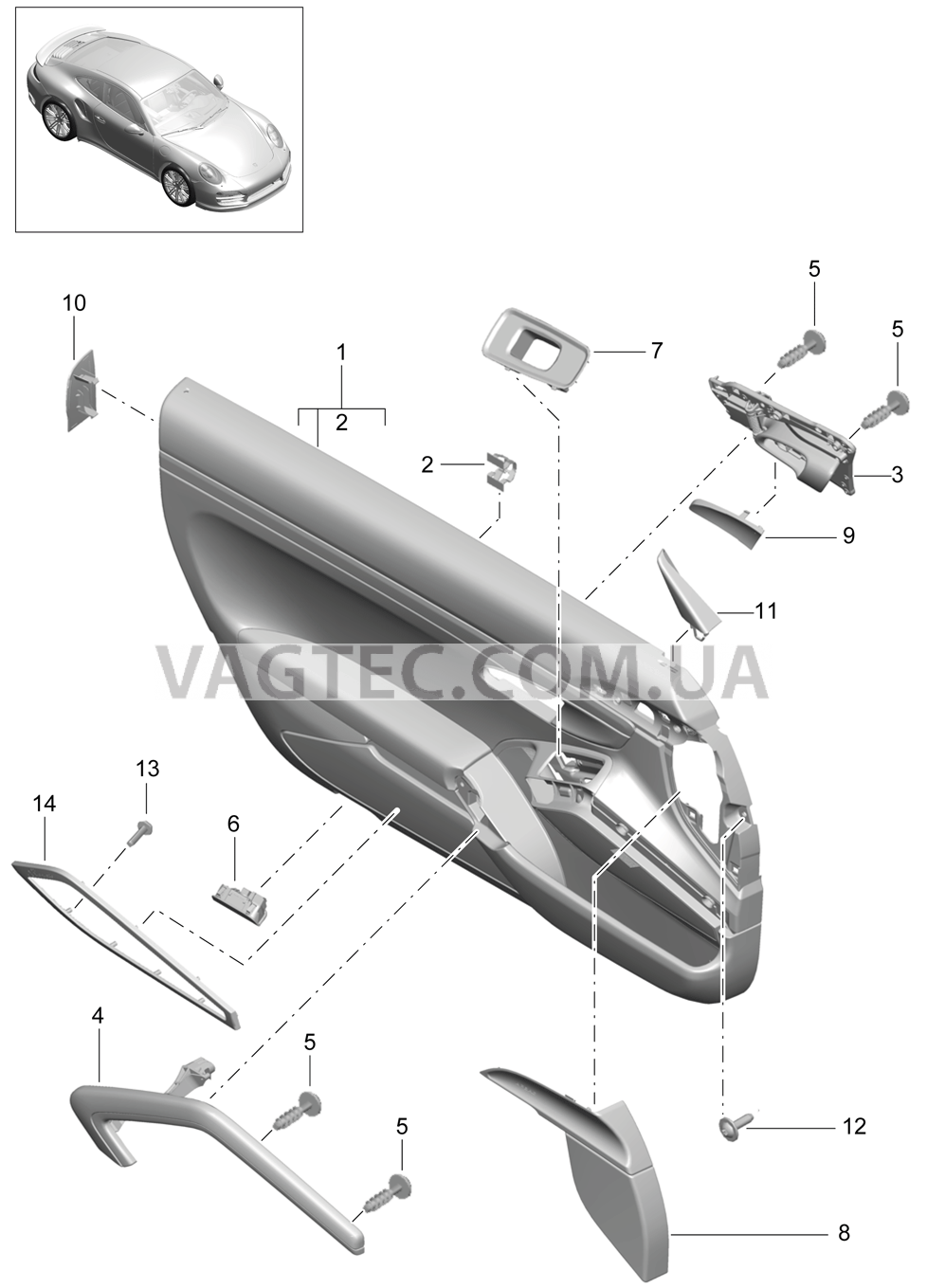 808-025 Обшивка двери, Детали, Декоративн.панель, Кожа
						
						IXWA/788 для PORSCHE Porsche991Turbo 2014-2017