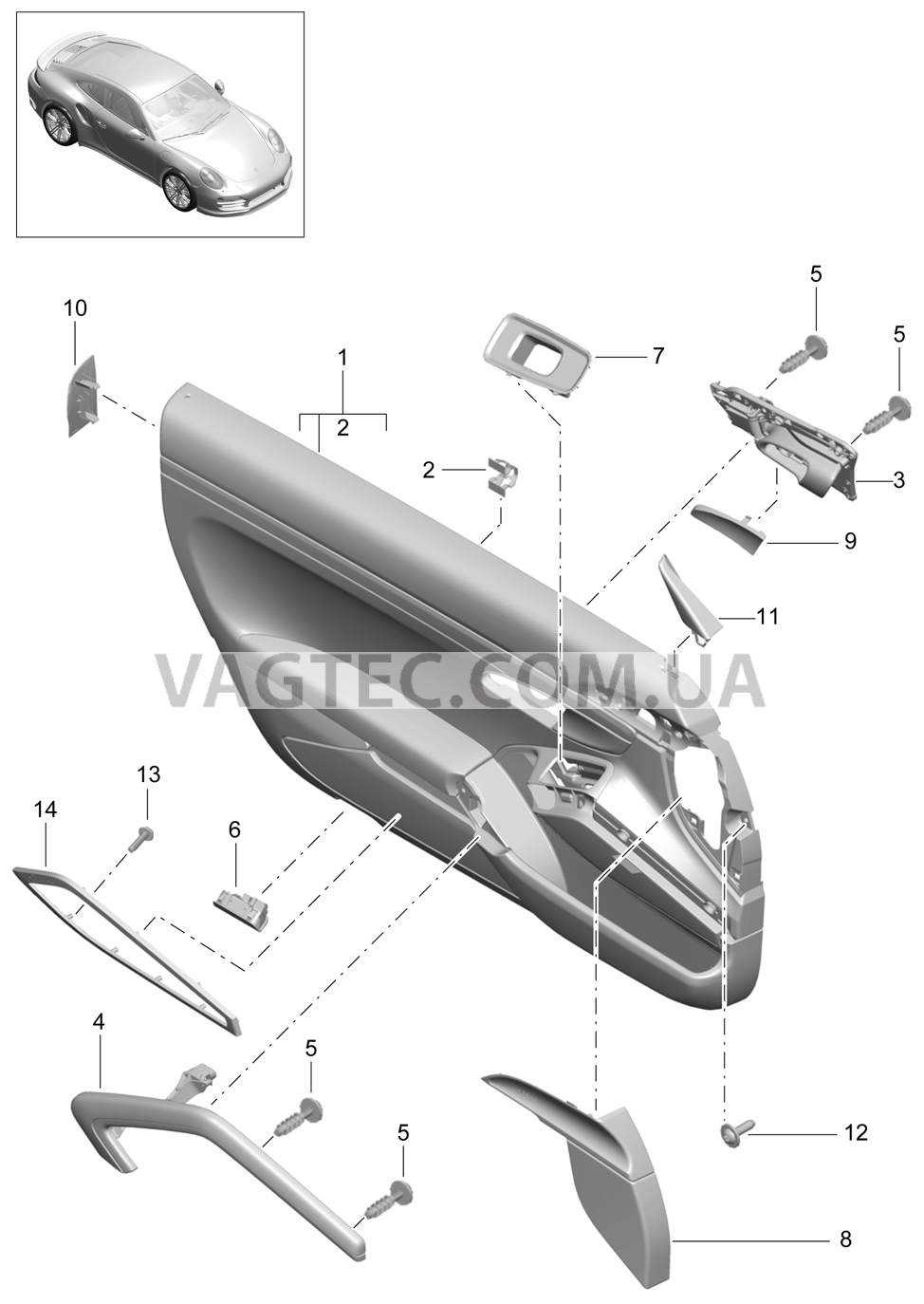 808-065 Обшивка двери, Детали, Декоративн.панель, окрашен.
						
						IXWE/788 для PORSCHE Porsche991Turbo 2014-2017USA