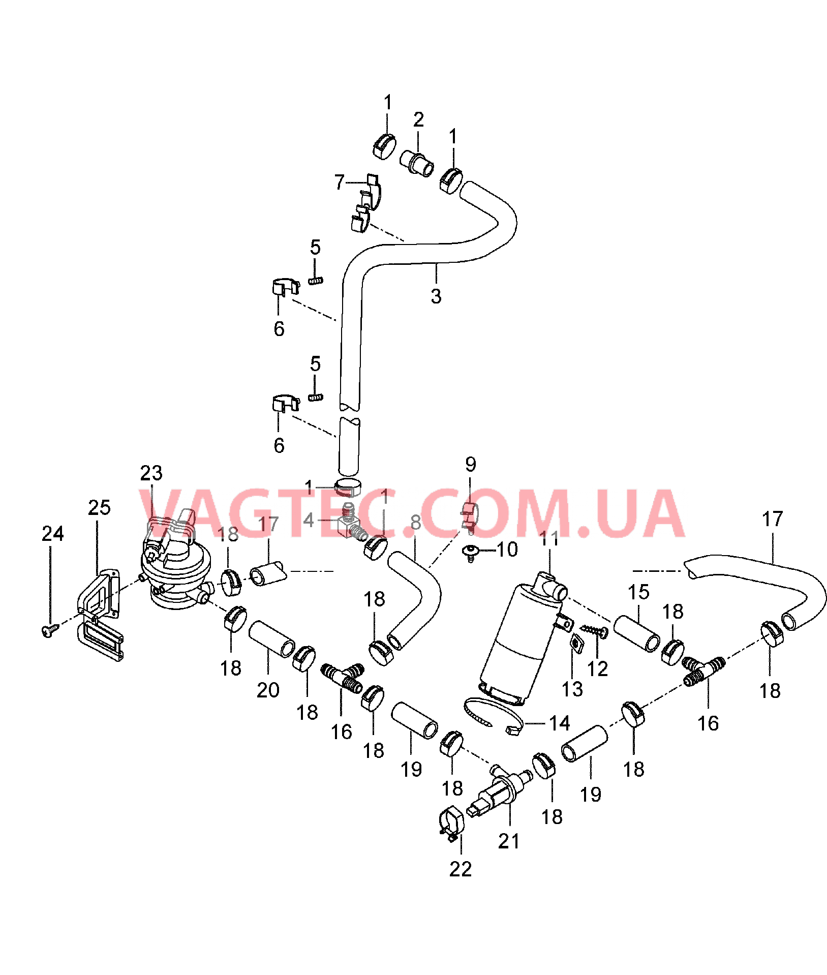 201-025 Резервуар с активир.углем, Воздушный фильтр, Насос, Диагностика
						
						I664 для PORSCHE CarreraGT 2004-2006-USA