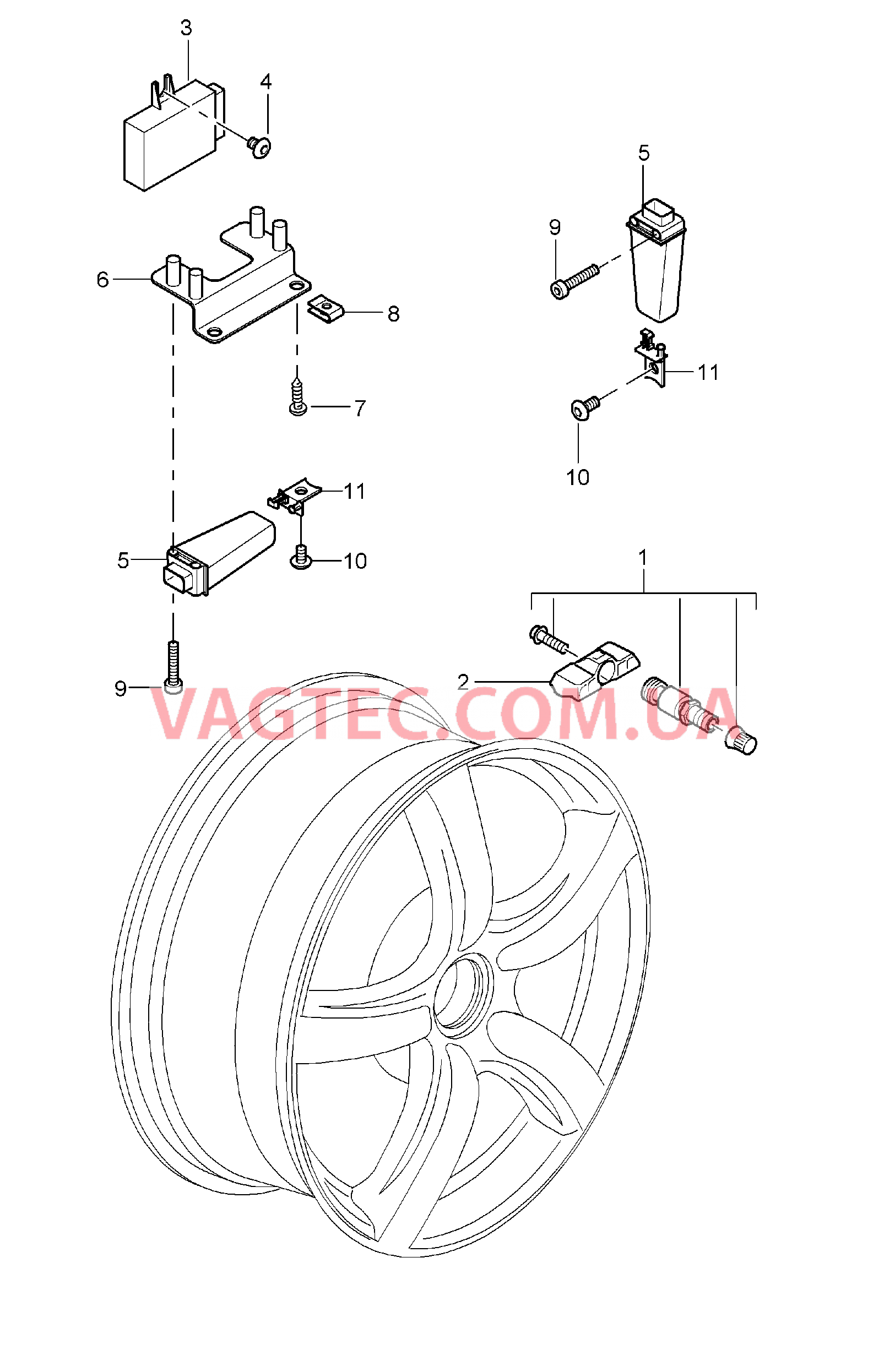 601-005 Сис.контр.дав.возд.в шин.
						
						I482/483 для PORSCHE CarreraGT 2004-2006