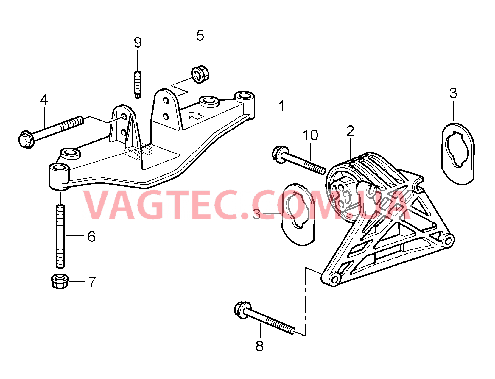 109-000 Подвеска двигателя
						
						M97.20/21 для PORSCHE Cayman 2006-2008USA