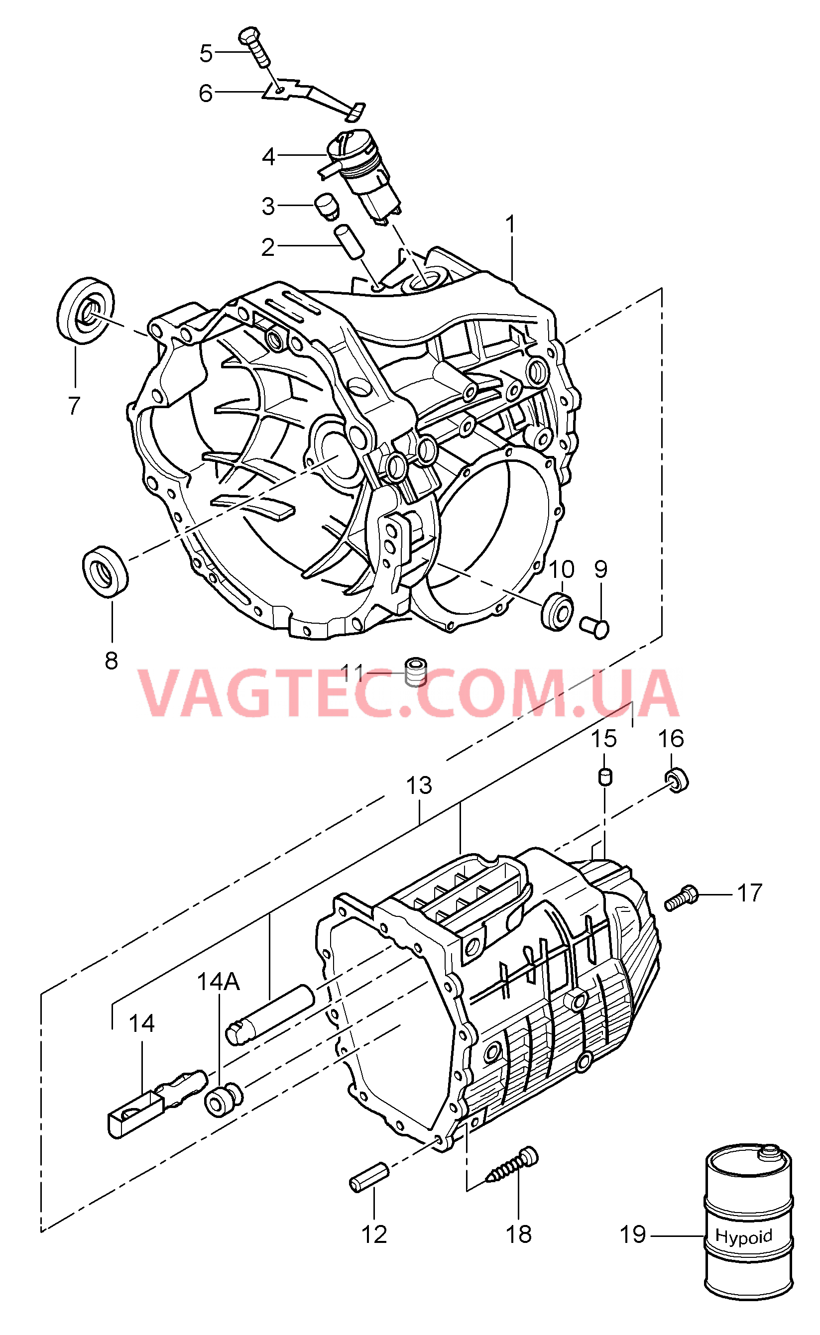 302-000 Заменная коробка передач, Картер КП
						
						G87.01, I481 для PORSCHE Cayman 2006-2008