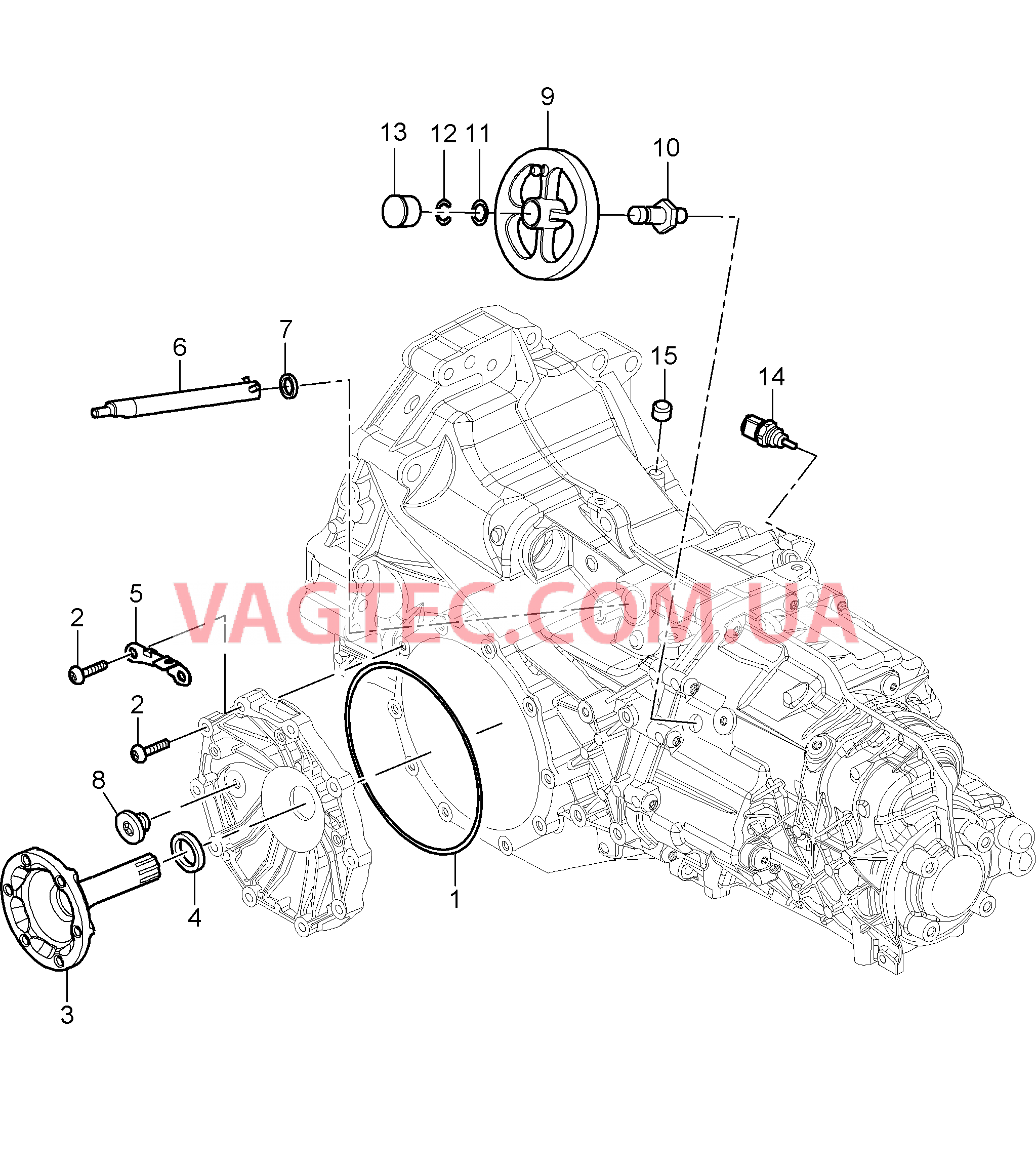 302-005 Заменная коробка передач, Отдельные детали
						
						G87.21, I480 для PORSCHE Cayman 2006-2008