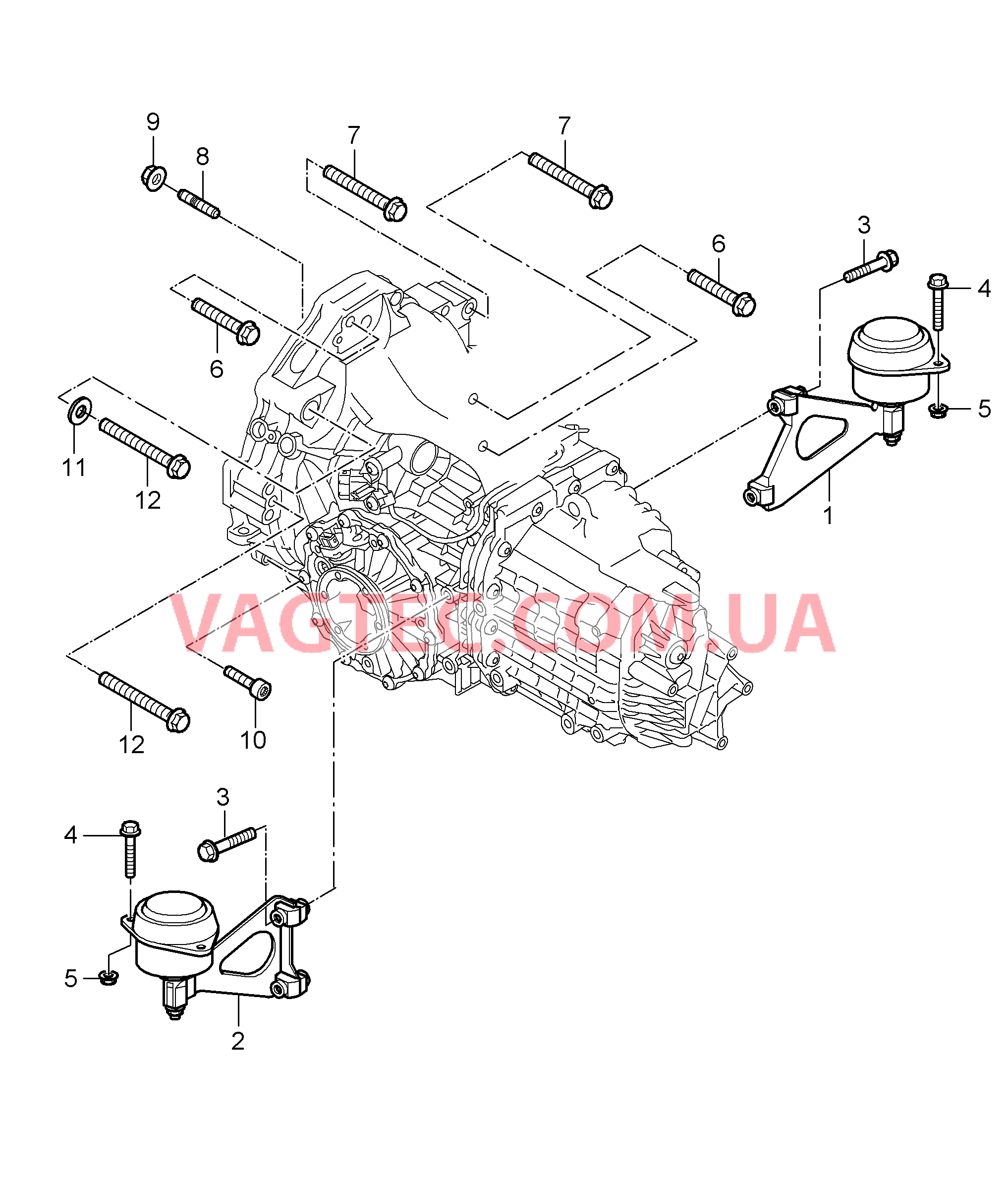 306-000 Мкпп, Подвеска коробки передач, Резьбовое соед., к, Двигатель
						
						G87.01, I481 для PORSCHE Cayman 2006-2008