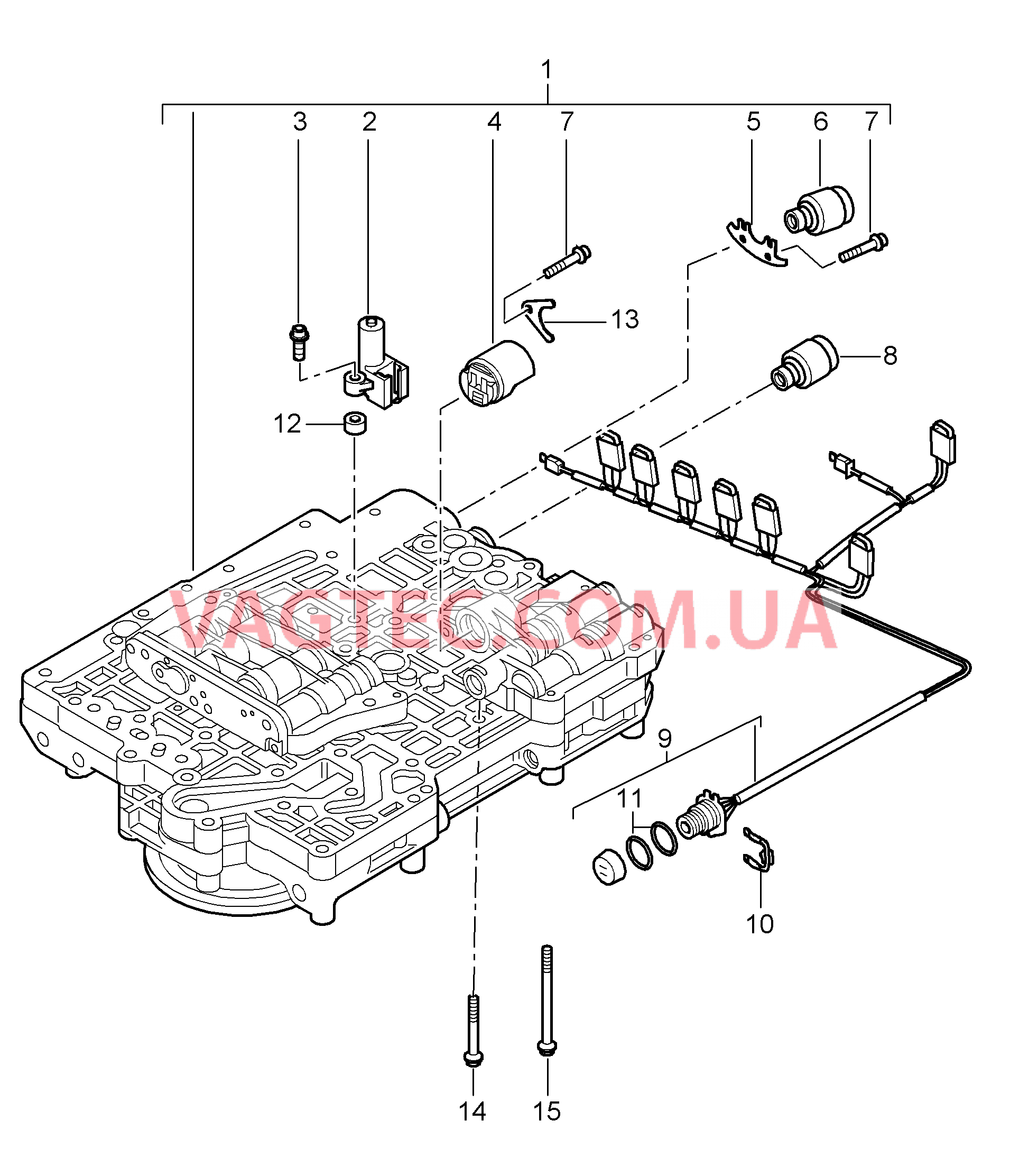 340-002 TIPTRONIC, Элемент переключ., Электромагн.клапан, Регулятор давления
						
						A87.21, I249, A87.02, I249 для PORSCHE Cayman 2006-2008