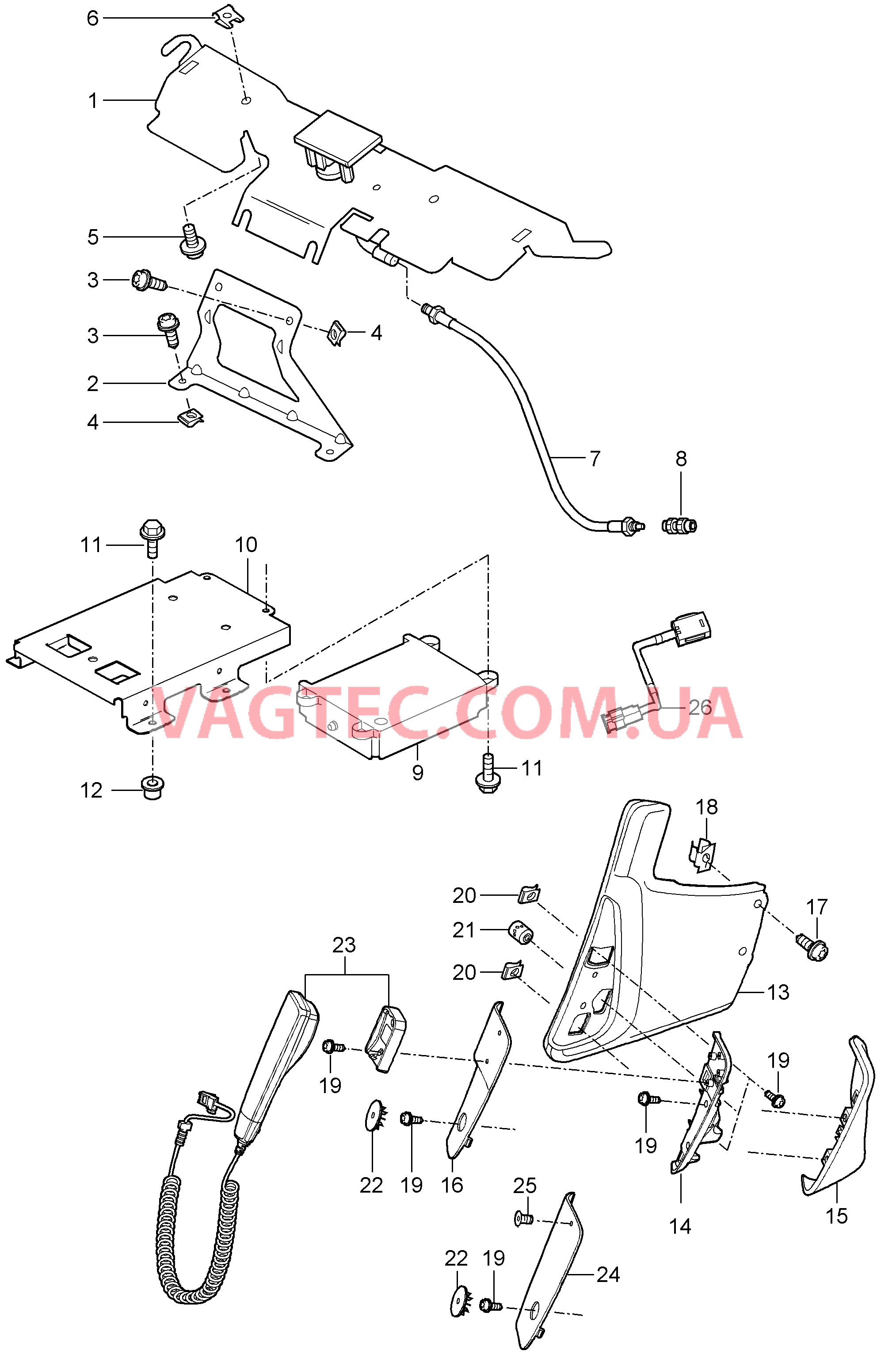 911-010 Телефон
						
						I618/666 для PORSCHE Cayman 2006-2008