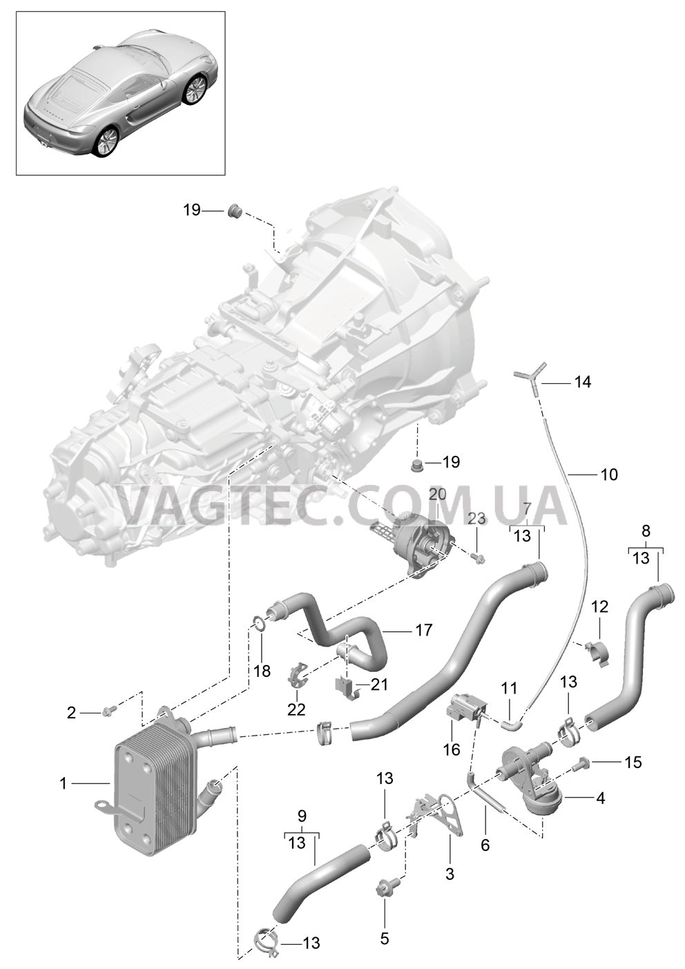 302-015 Мкпп, Теплообменник, Масляная трубка, Жидкостной канал
						
						G81.00, G81.20 для PORSCHE Cayman 2014-2016USA