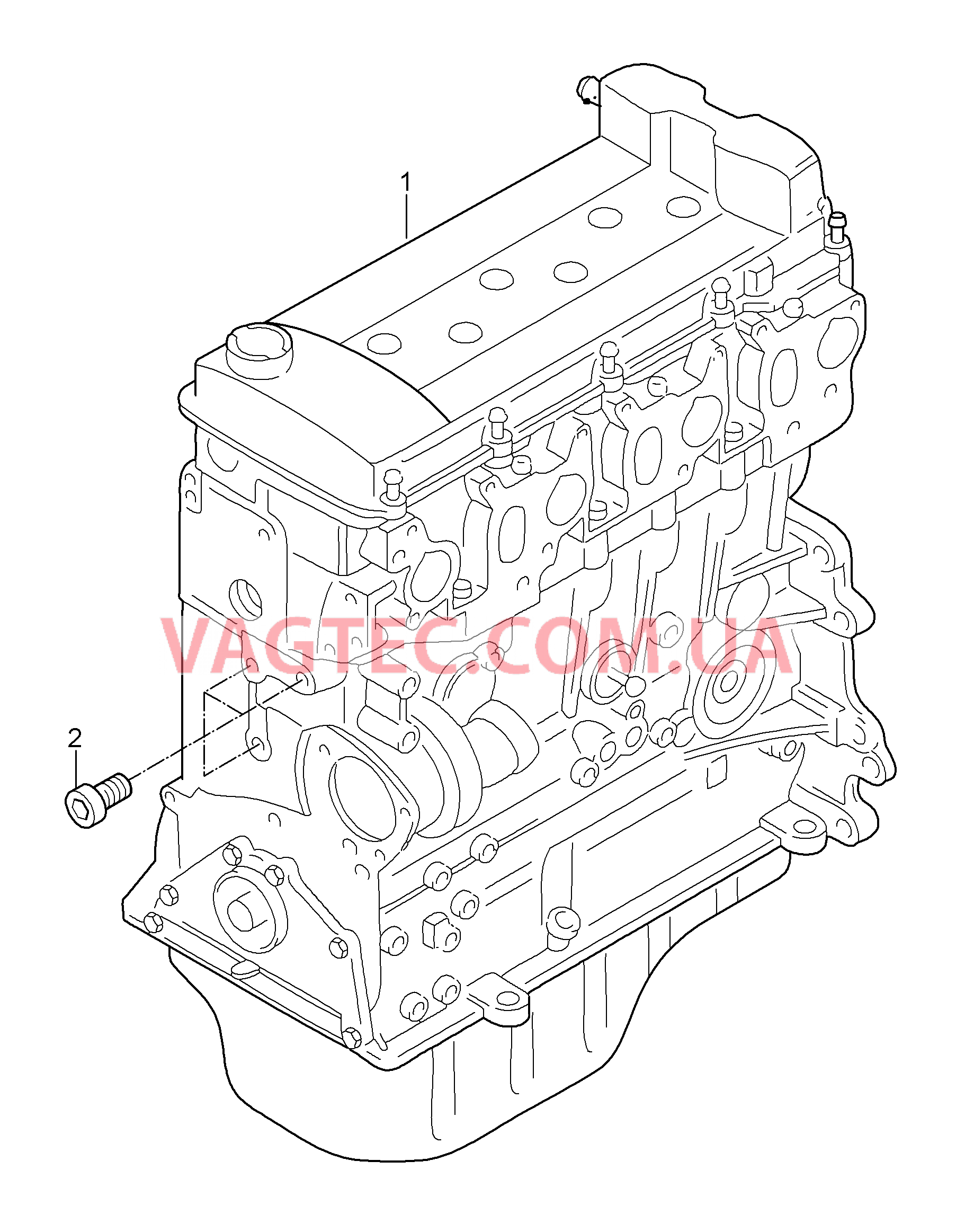 101-002 Двигат.без навесн.оборуд., состоит из:, Клапанная крышка, Гбц, Кривошипный механизм, Кривошипно-шатунный мех., Масляный поддон
						
						M02.2Y для PORSCHE Cayenne 2003-2006