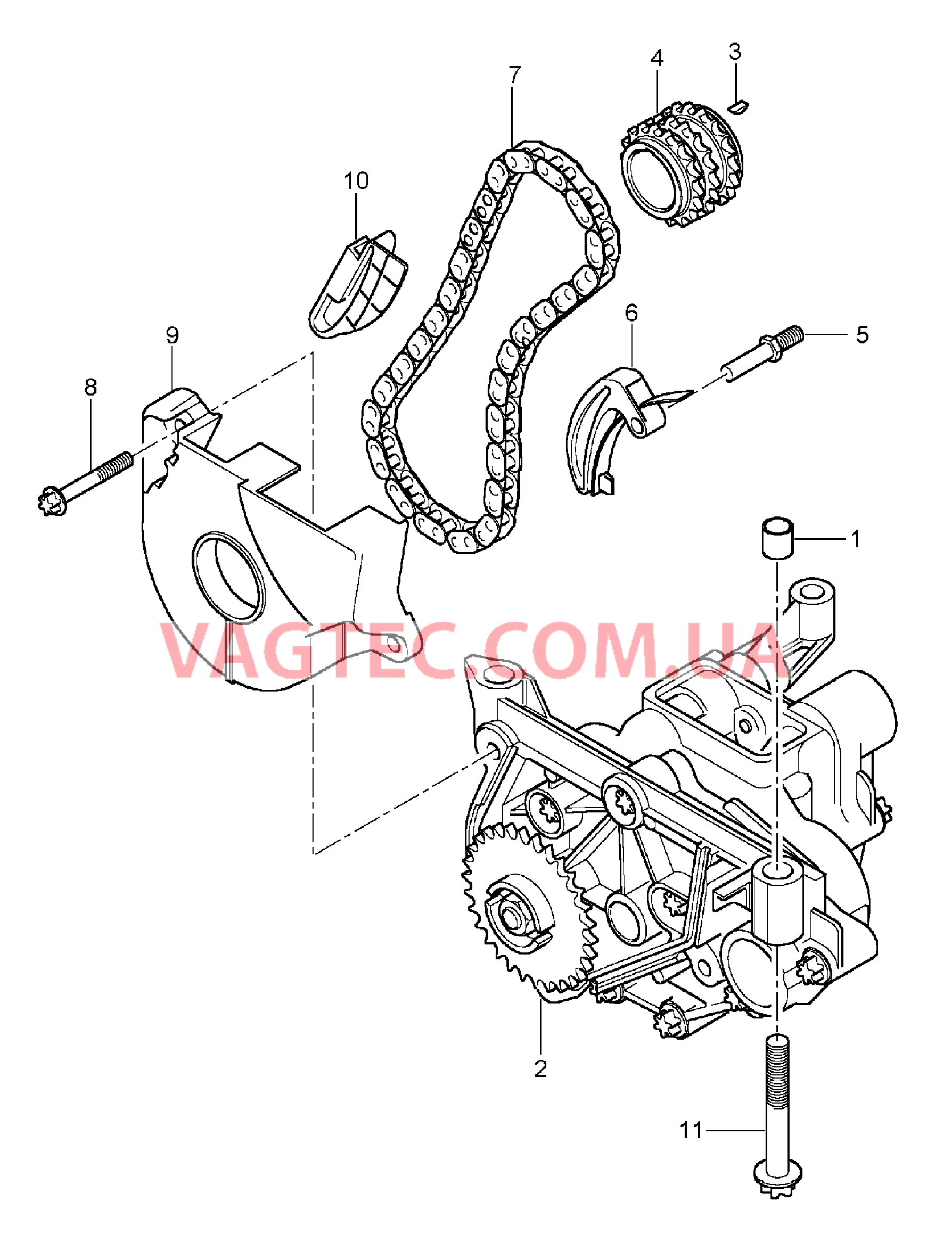 104-000 Масляный насос, Привод
						
						M48.00/50 для PORSCHE Cayenne 2003-2006USA