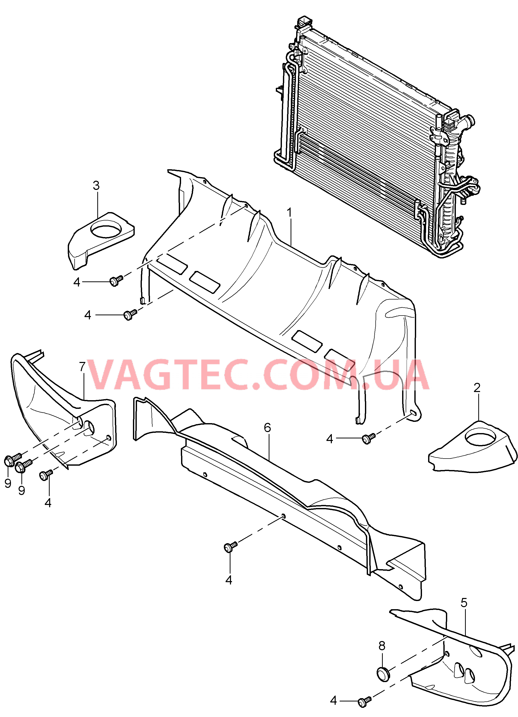 105-030 Направляющ.охлаждающ.воздуха
						
						ID9J/D9K для PORSCHE Cayenne 2003-2006