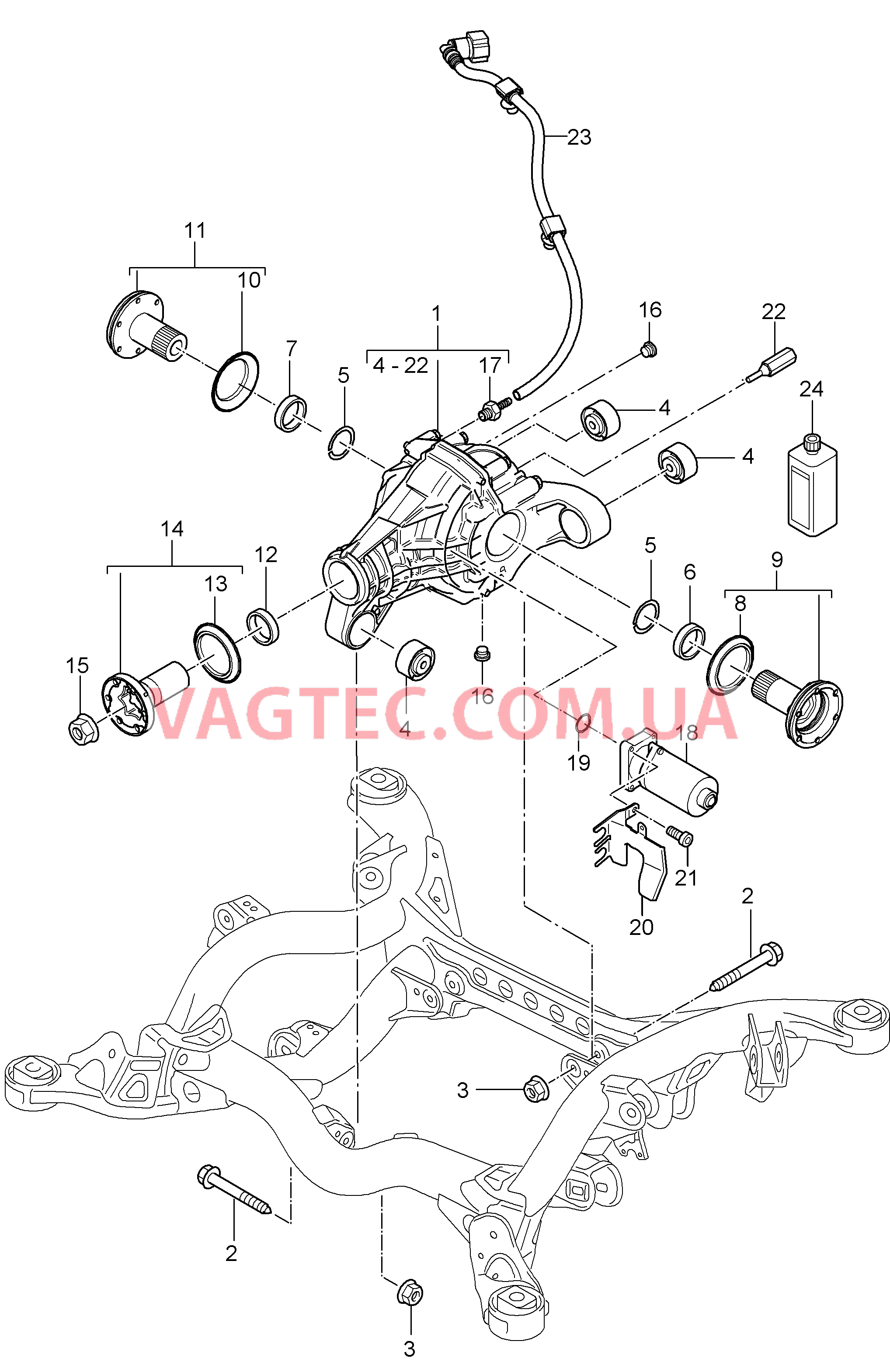 305-005 Редуктор задней оси, Готов к установке, с, Блокируем.дифференциал, электрич.
						
						I1Y1 для PORSCHE Cayenne 2003-2006USA