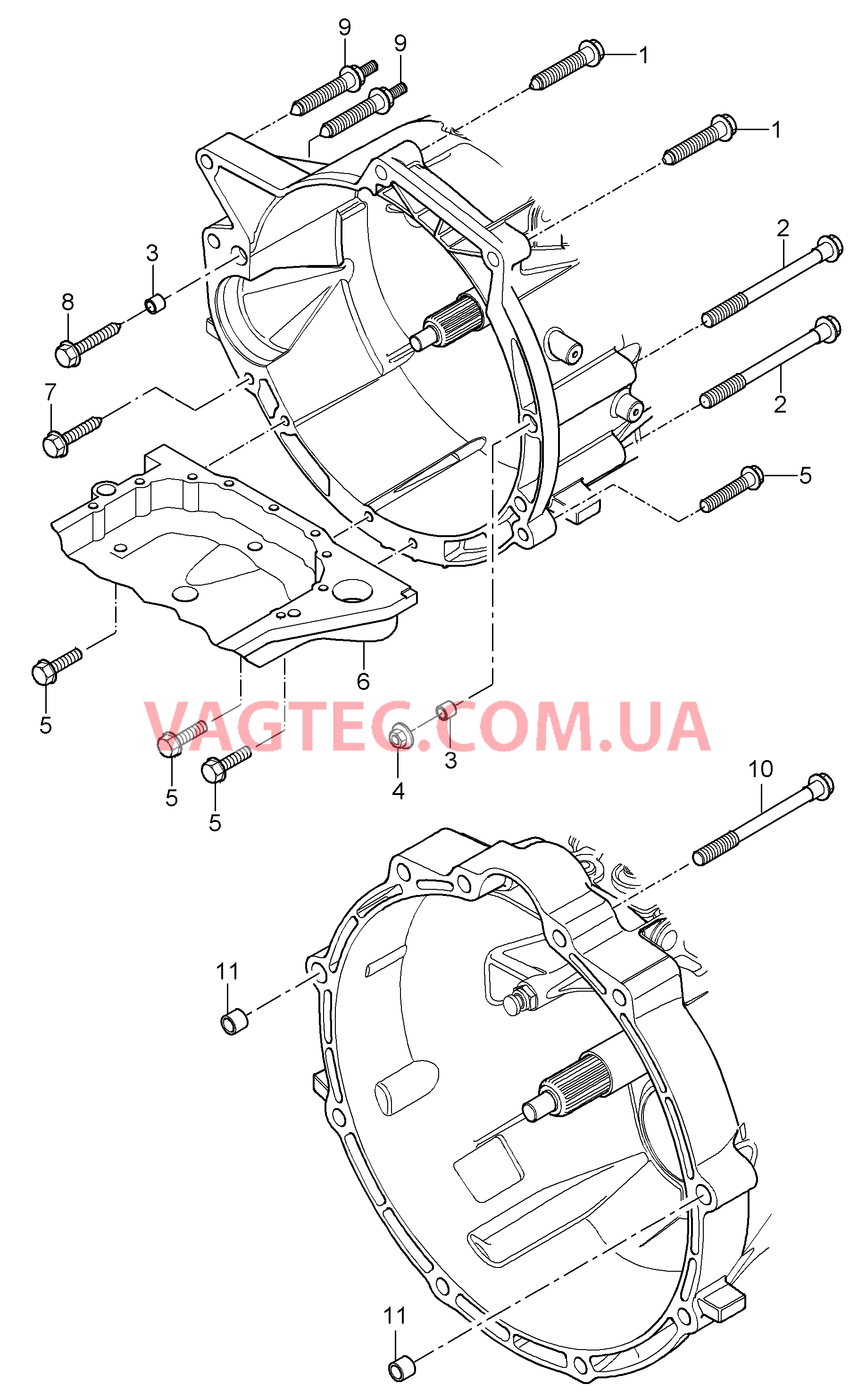 320-005 Резьбовое соед., Двигатель, Коробка переключения передач для PORSCHE Cayenne 2003-2006USA