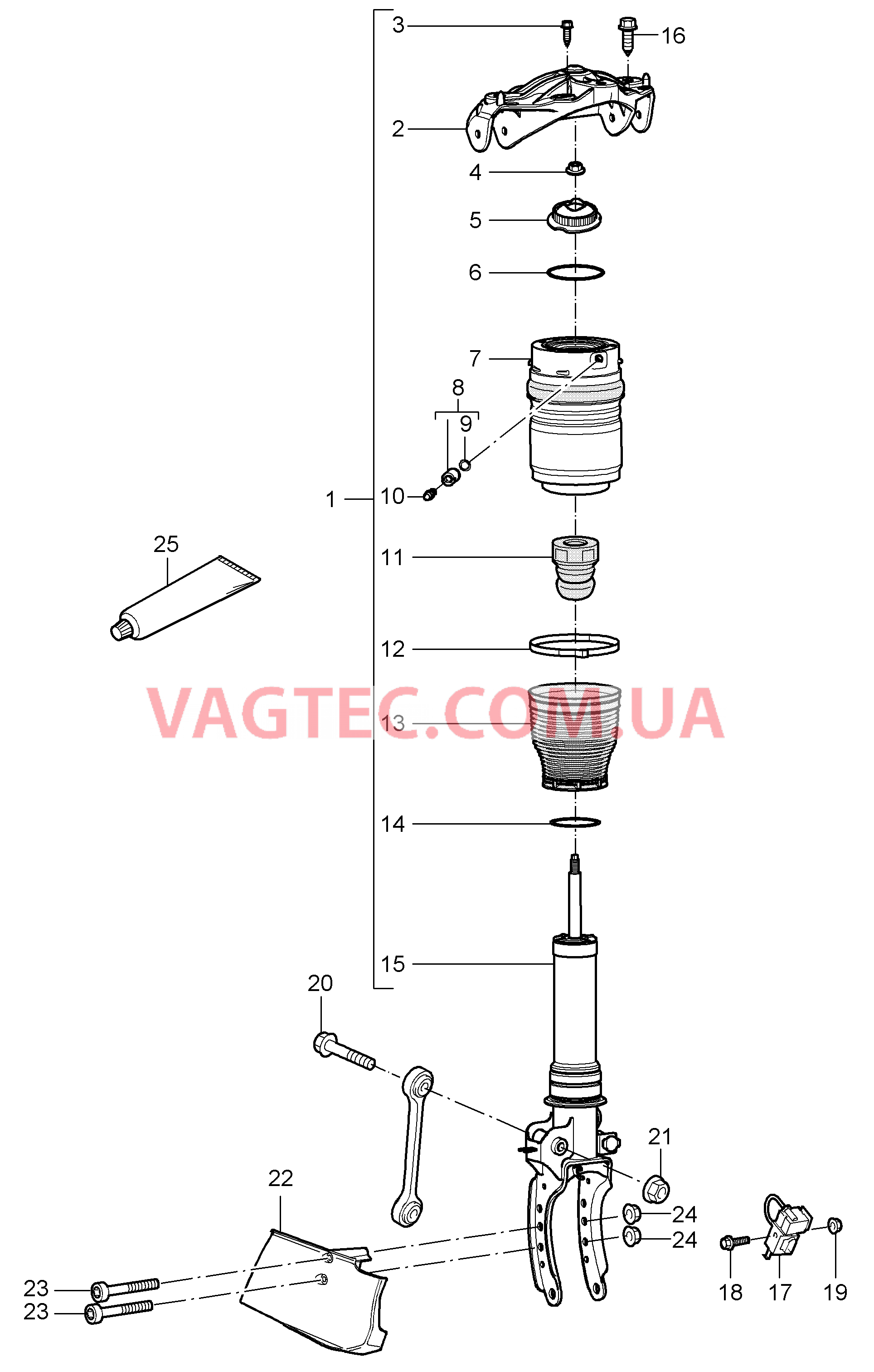 402-001 Пружина, Амортизационная стойка
						
						I1BK для PORSCHE Cayenne 2003-2006USA